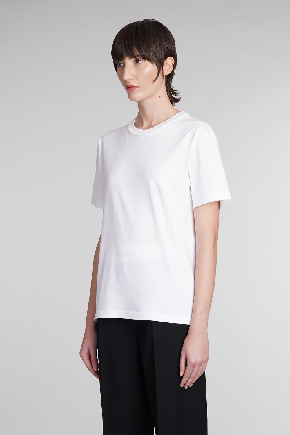 Deliberti Alexander Wang T-shirt In Cotone Bianco Cod. 391818 - Deliberti The Luxury Shopping