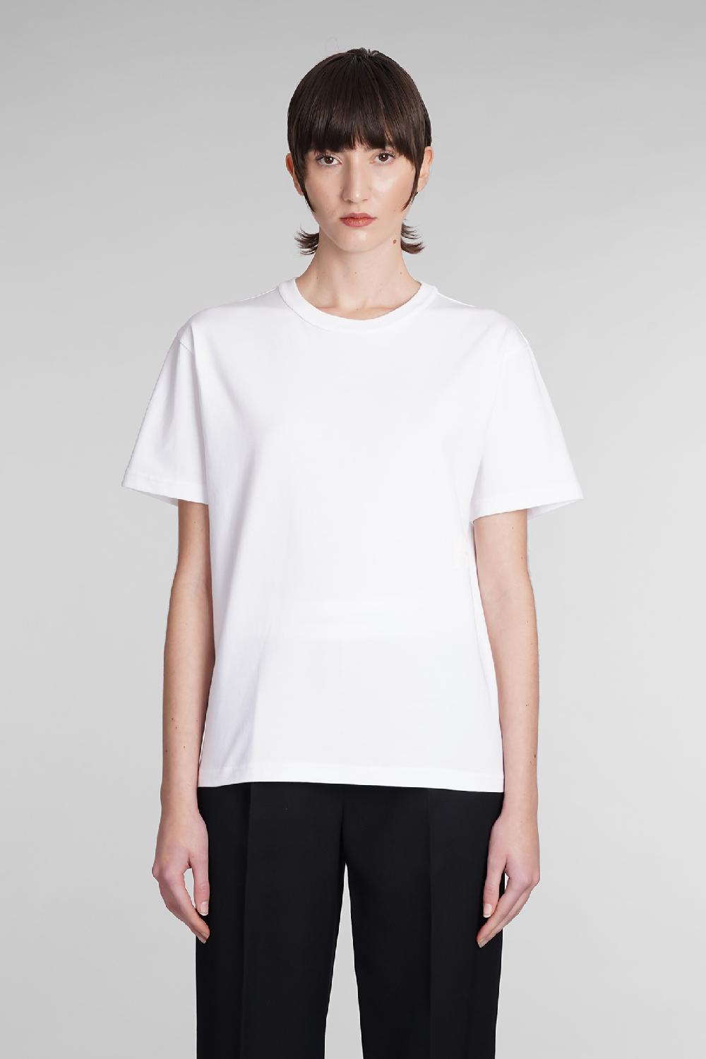 Deliberti Alexander Wang T-shirt in cotone bianco cod. 391818 - Deliberti The Luxury Shopping