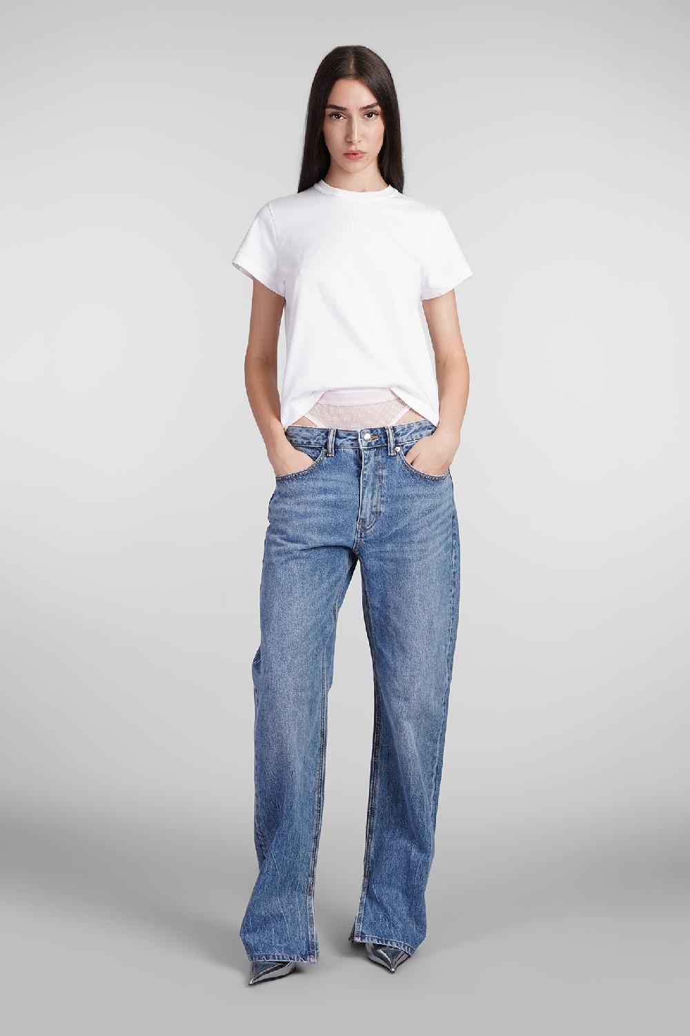 Deliberti Alexander Wang T-shirt In Cotone Bianco Cod. 408605 - Deliberti The Luxury Shopping