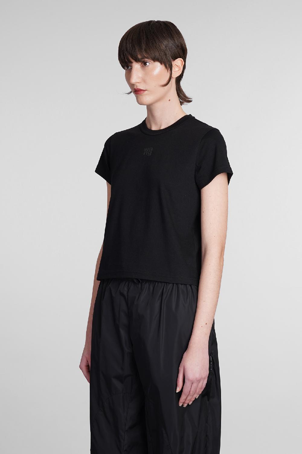 Deliberti Alexander Wang T-shirt In Cotone Nero Cod. 369263 - Deliberti The Luxury Shopping