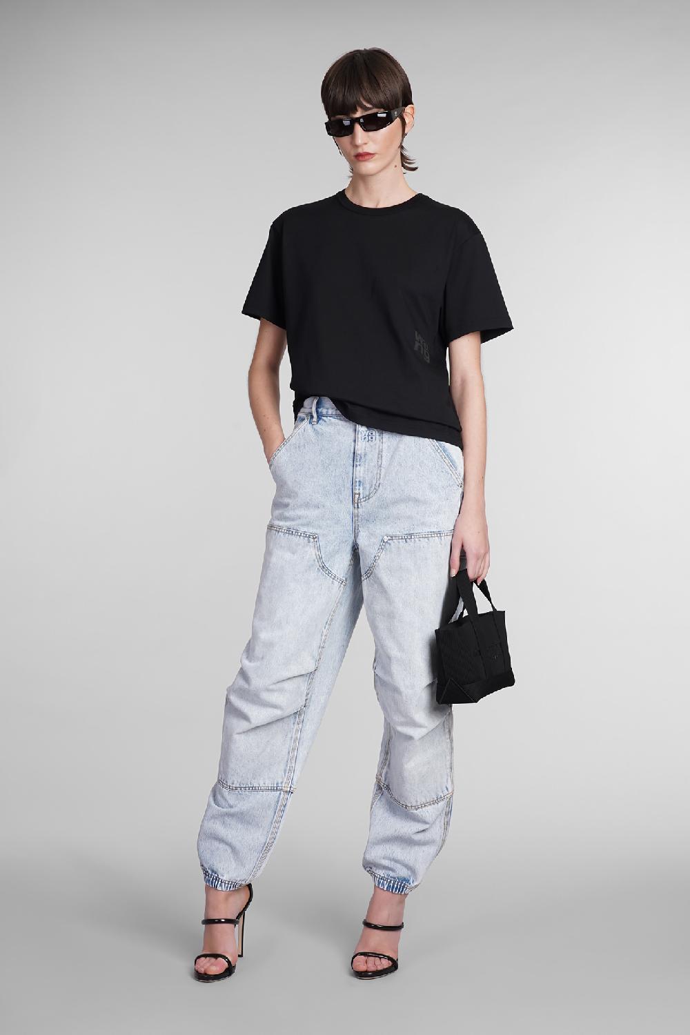 Deliberti Alexander Wang T-shirt In Cotone Nero Cod. 391817 - Deliberti The Luxury Shopping