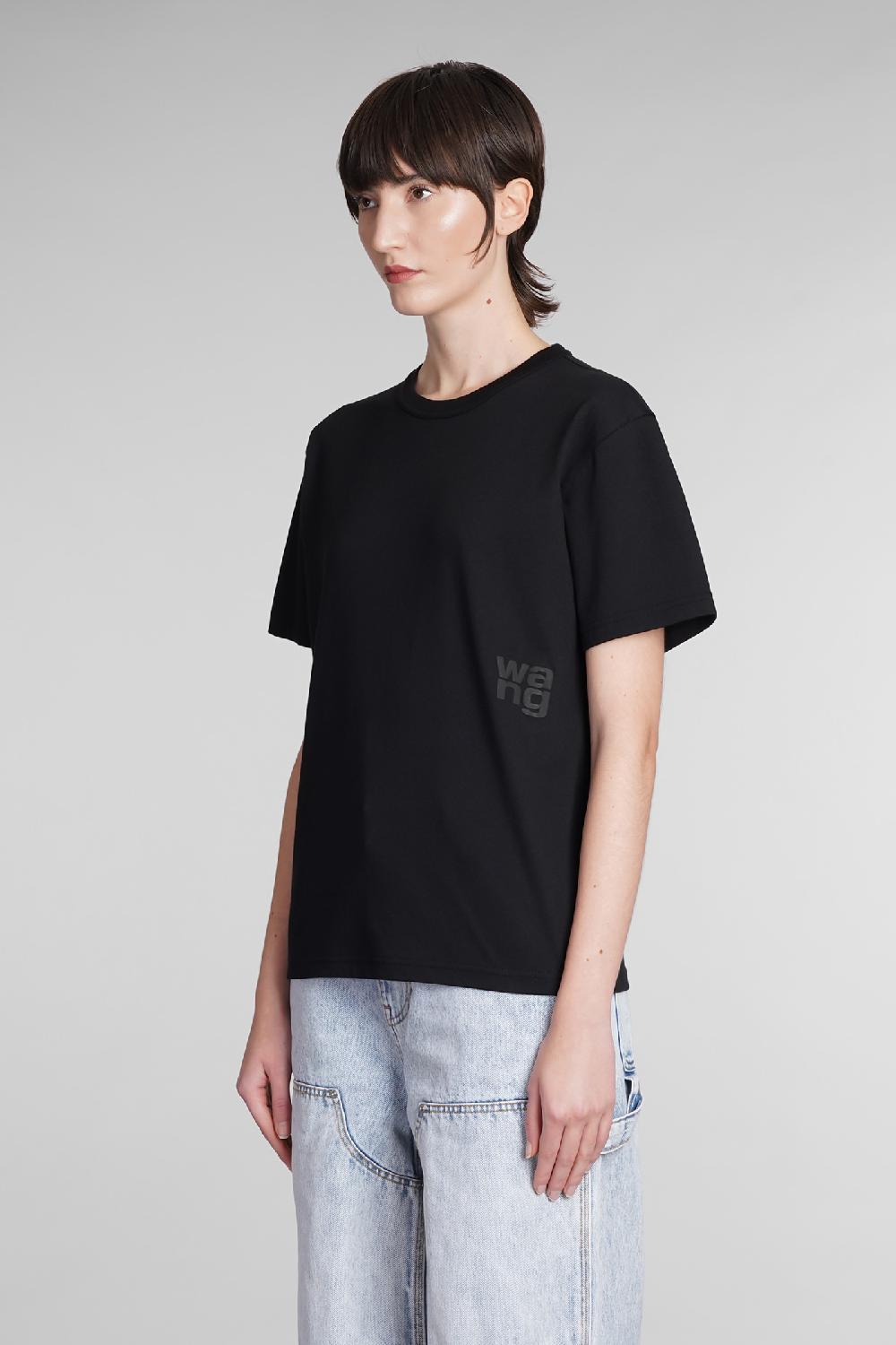Deliberti Alexander Wang T-shirt In Cotone Nero Cod. 391817 - Deliberti The Luxury Shopping