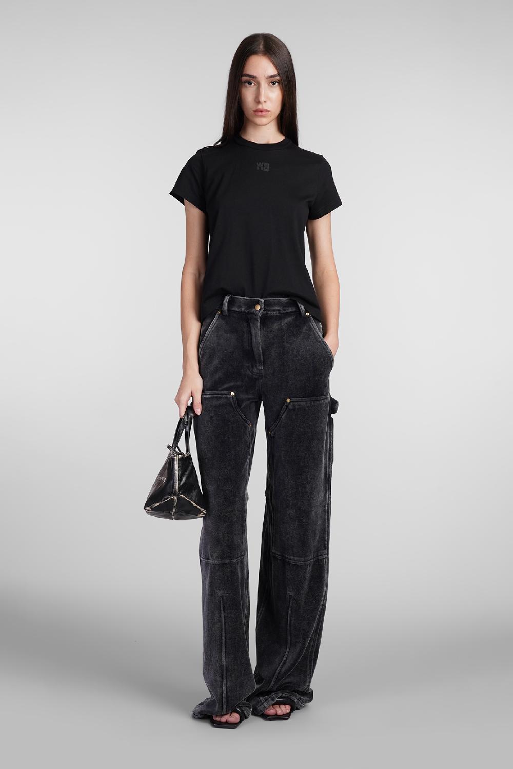 Deliberti Alexander Wang T-shirt In Cotone Nero Cod. 408604 - Deliberti The Luxury Shopping
