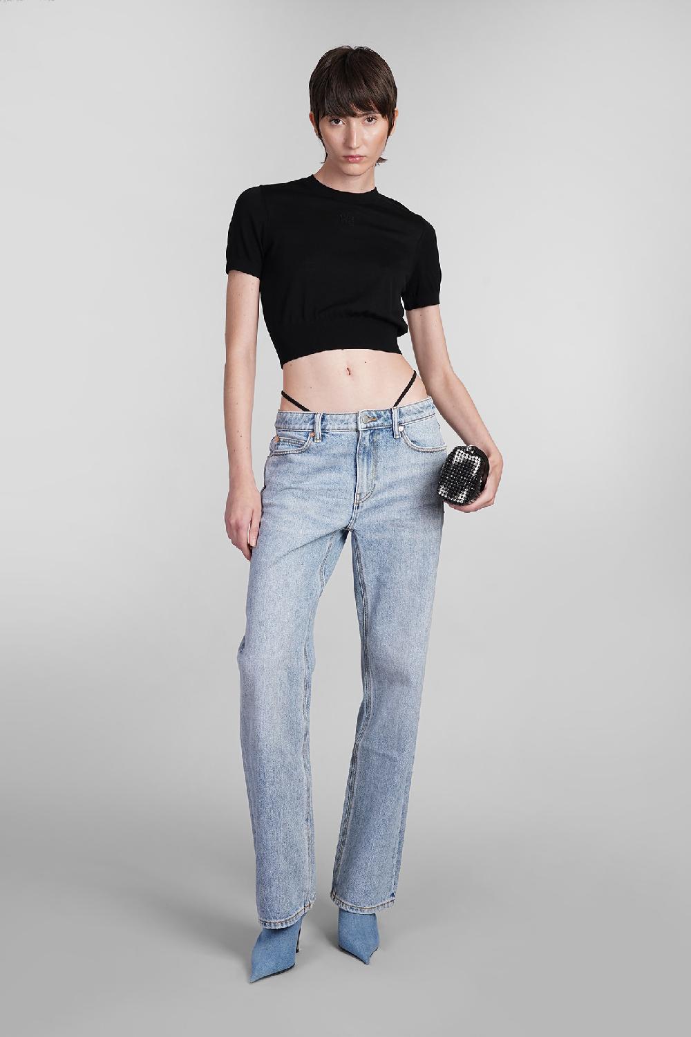 Deliberti Alexander Wang Topwear In Lana Nera Cod. 401758 - Deliberti The Luxury Shopping