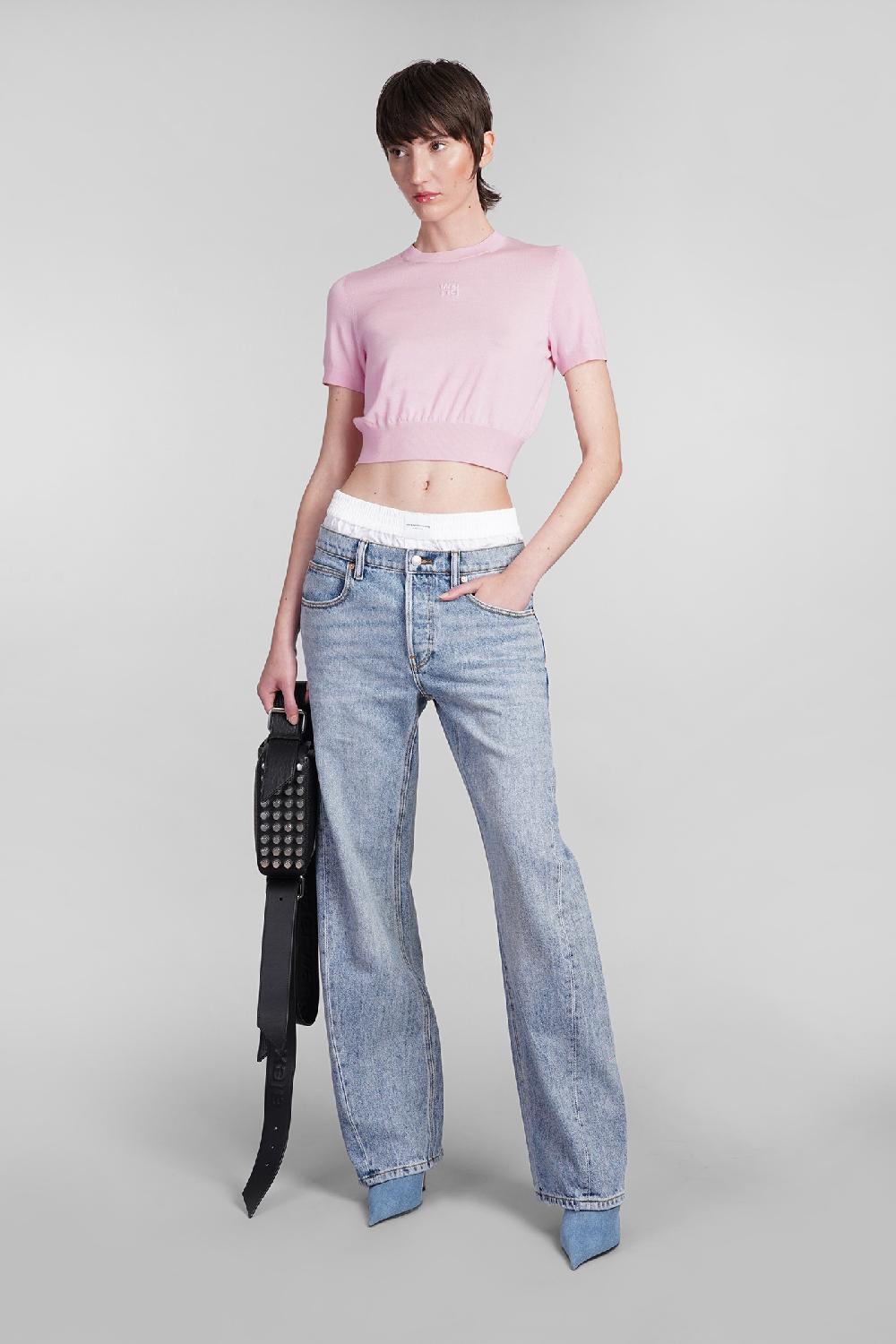 Deliberti Alexander Wang Topwear In Lana Rosa Cod. 401759 - Deliberti The Luxury Shopping
