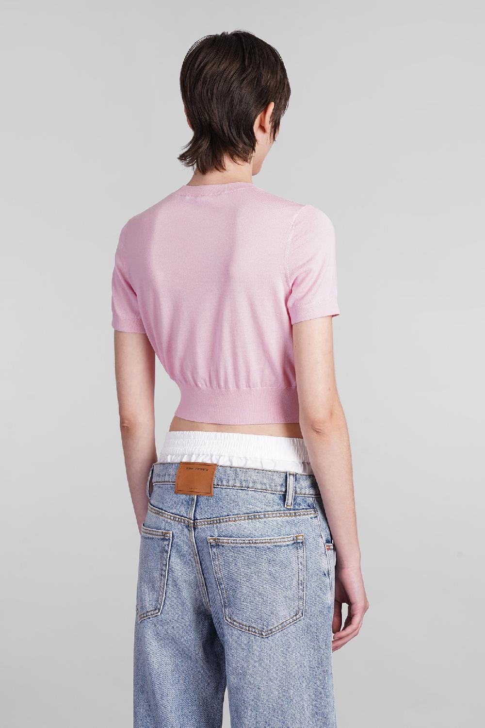 Deliberti Alexander Wang Topwear In Lana Rosa Cod. 401759 - Deliberti The Luxury Shopping