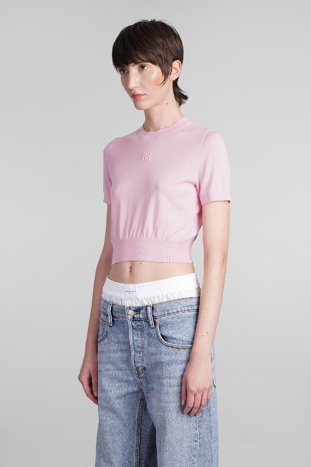Deliberti Alexander Wang Topwear In Lana Rosa Cod. 401759 - Deliberti The Luxury Shopping