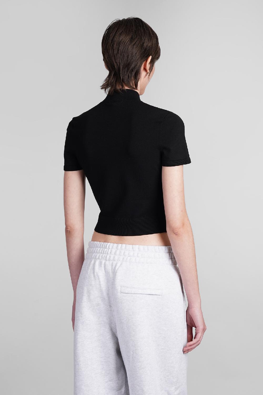 Deliberti Alexander Wang Topwear In Viscosa Nera Cod. 401867 - Deliberti The Luxury Shopping