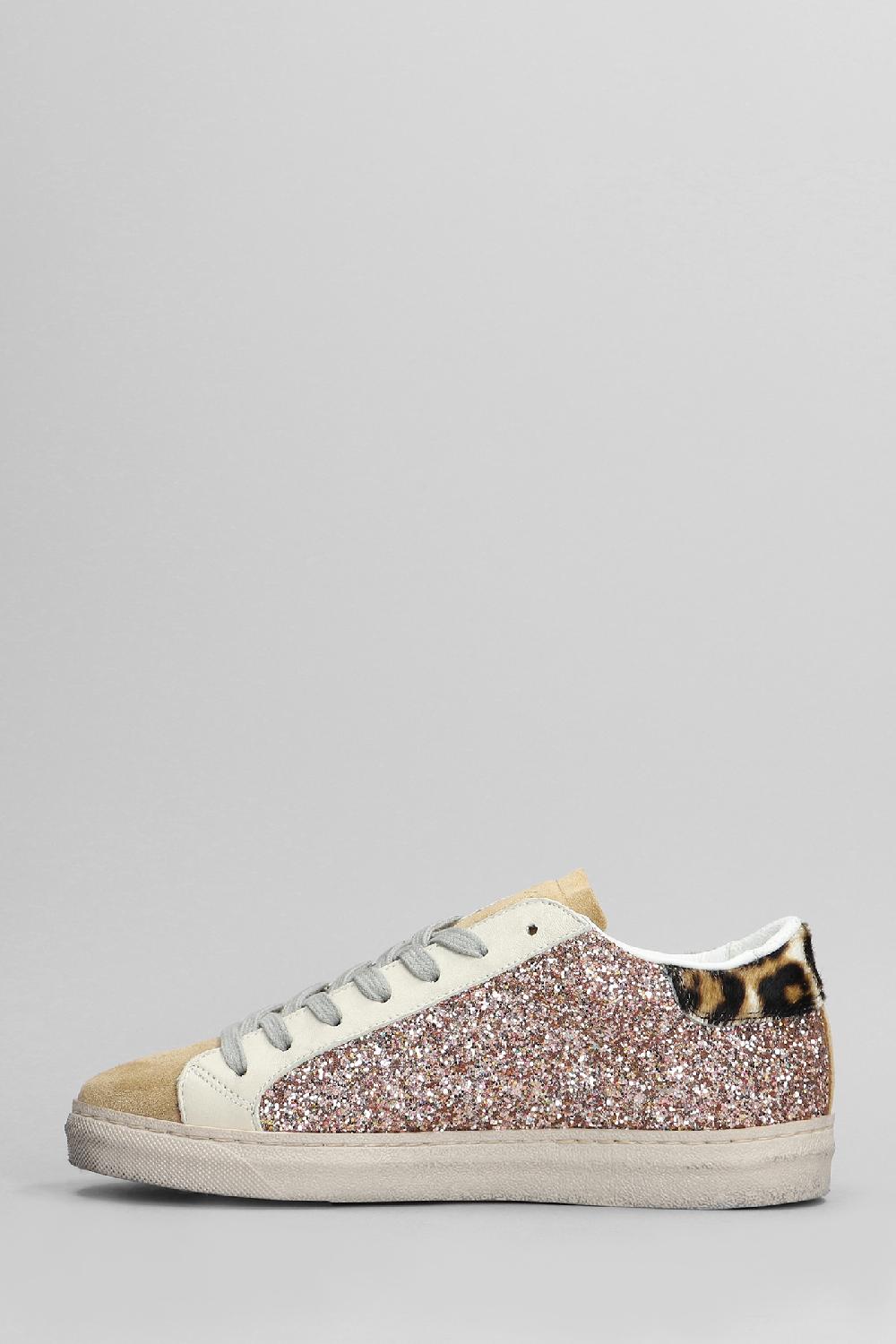 Deliberti Ama Brand Sneakers In Glitter Multicolor Cod. 404595 - Deliberti The Luxury Shopping