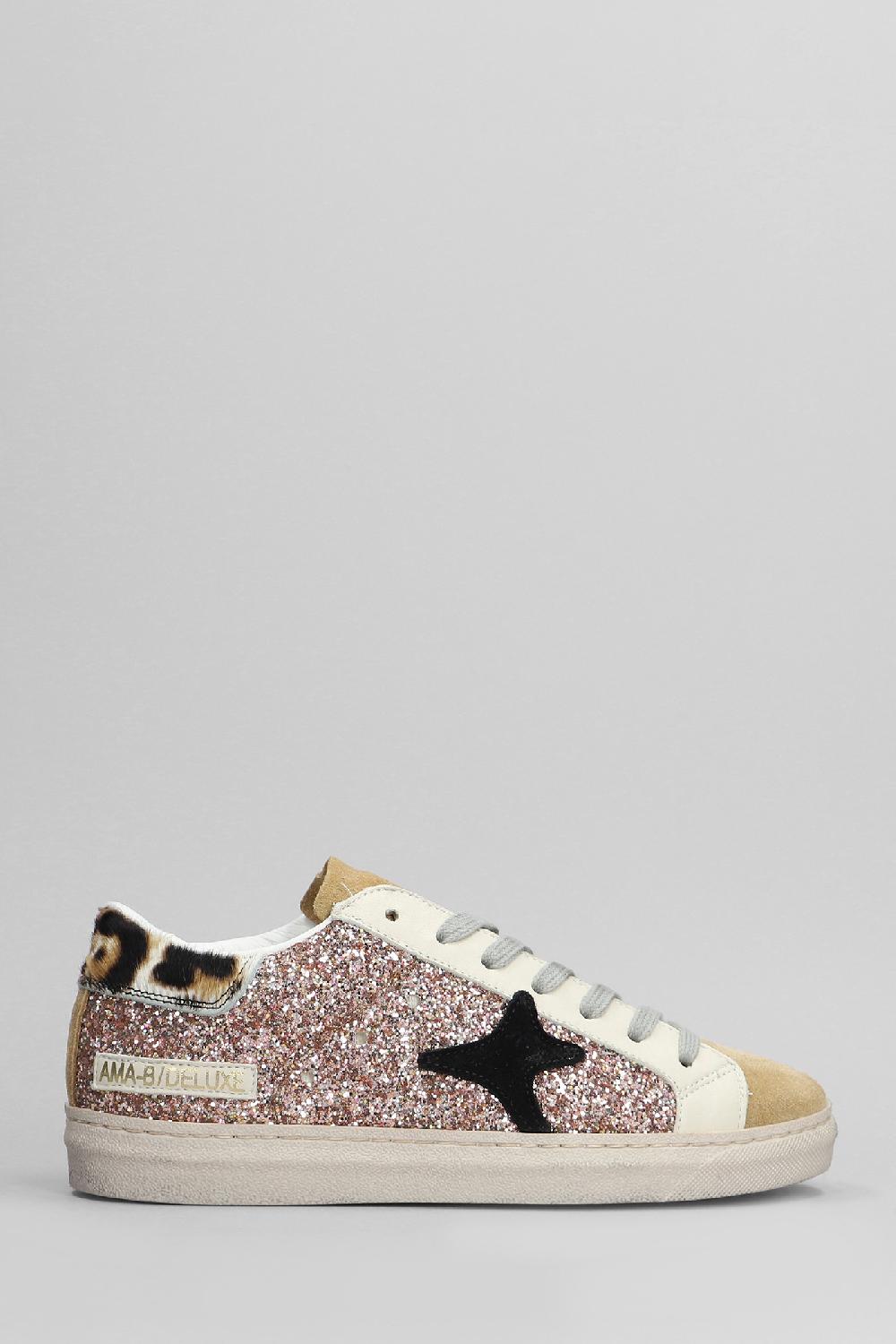Deliberti Ama Brand Sneakers in glitter multicolor cod. 404595 - Deliberti The Luxury Shopping