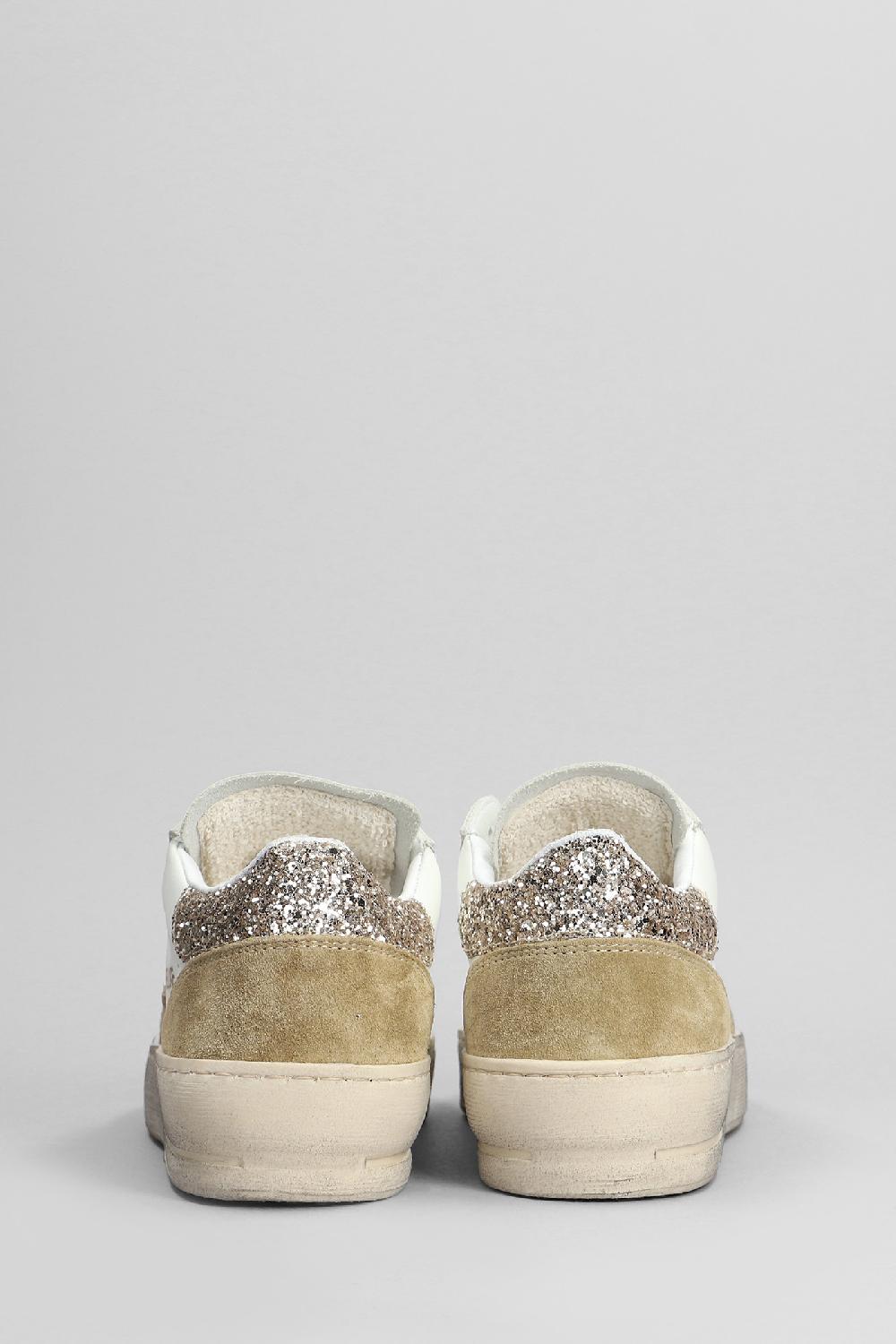 Deliberti Ama Brand Sneakers In Pelle Bianca Cod. 404589 - Deliberti The Luxury Shopping