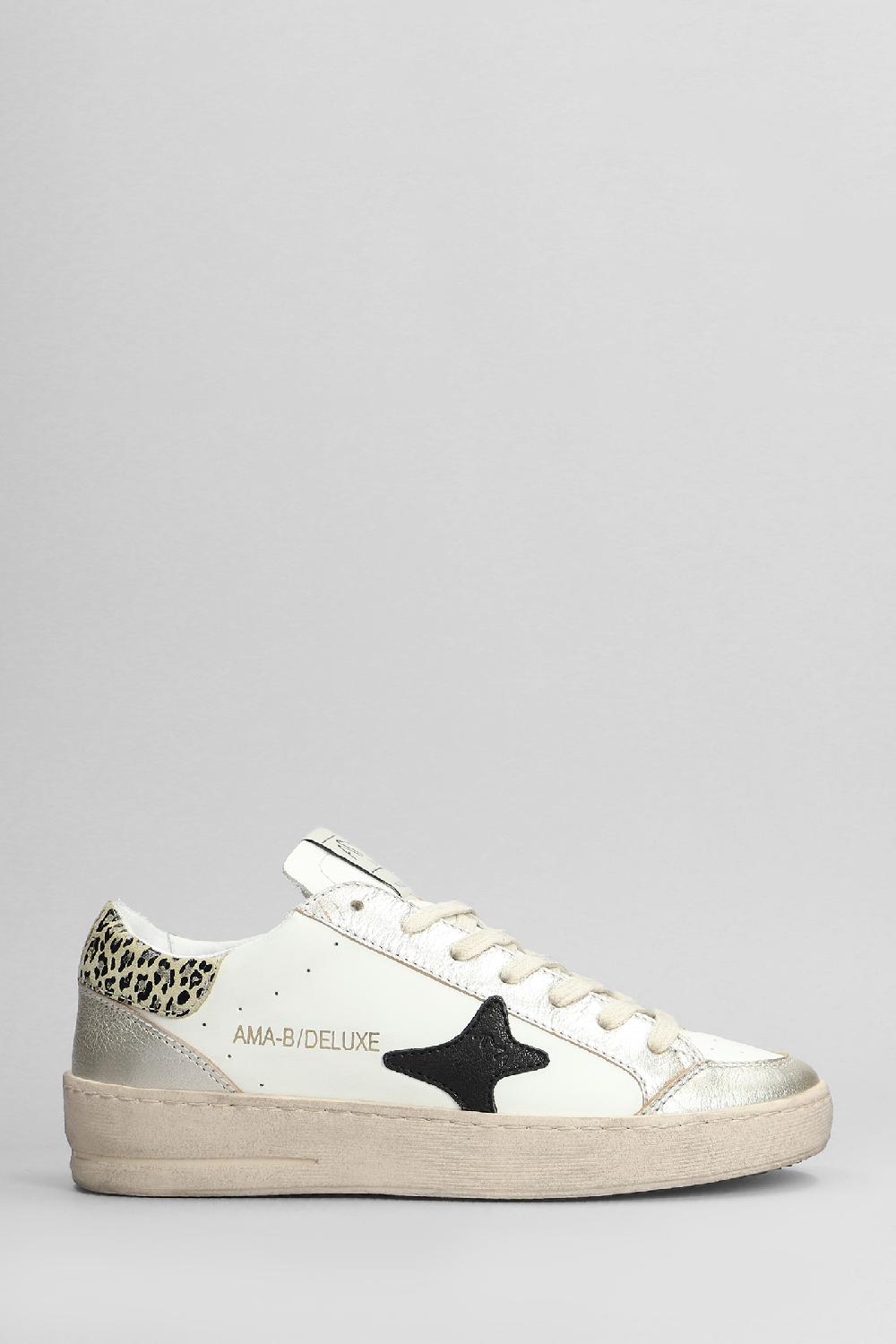 Deliberti Ama Brand Sneakers in pelle bianca cod. 404592 - Deliberti The Luxury Shopping