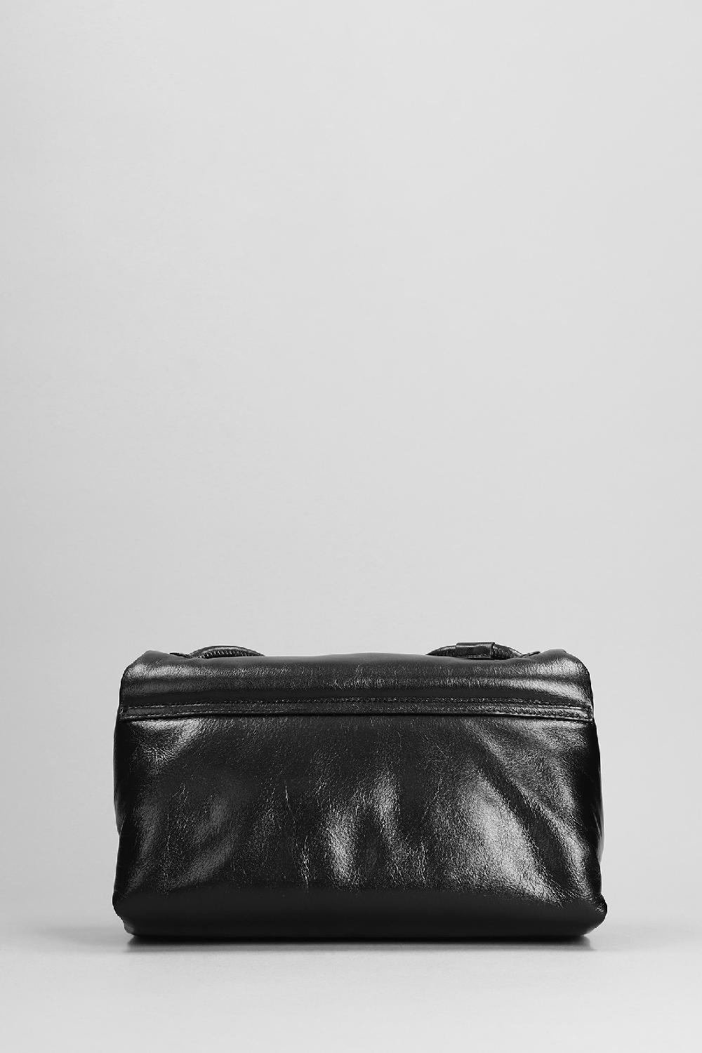 Deliberti Ami Paris Borsa A Spalla In Pelle Nera Cod. 401905 - Deliberti The Luxury Shopping