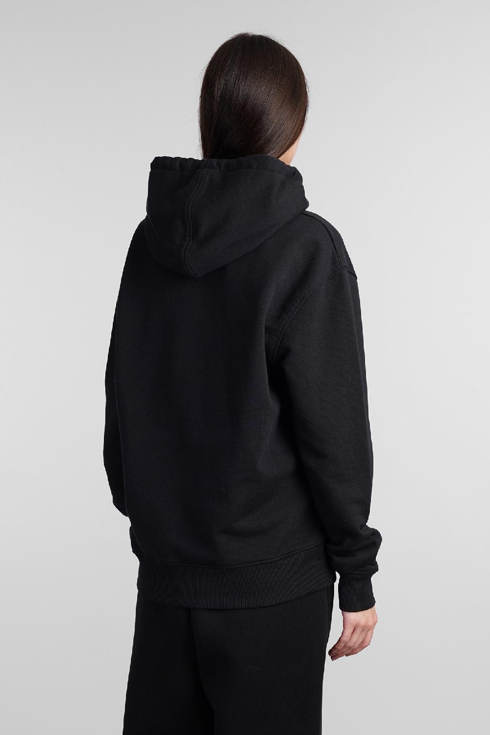 Deliberti Ami Paris Felpa In Cotone Nero Cod. 402083 - Deliberti The Luxury Shopping