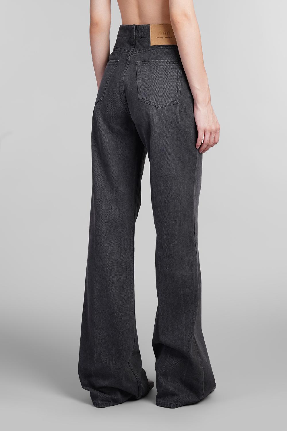 Deliberti Ami Paris Jeans In Cotone Nero Cod. 405009 - Deliberti The Luxury Shopping