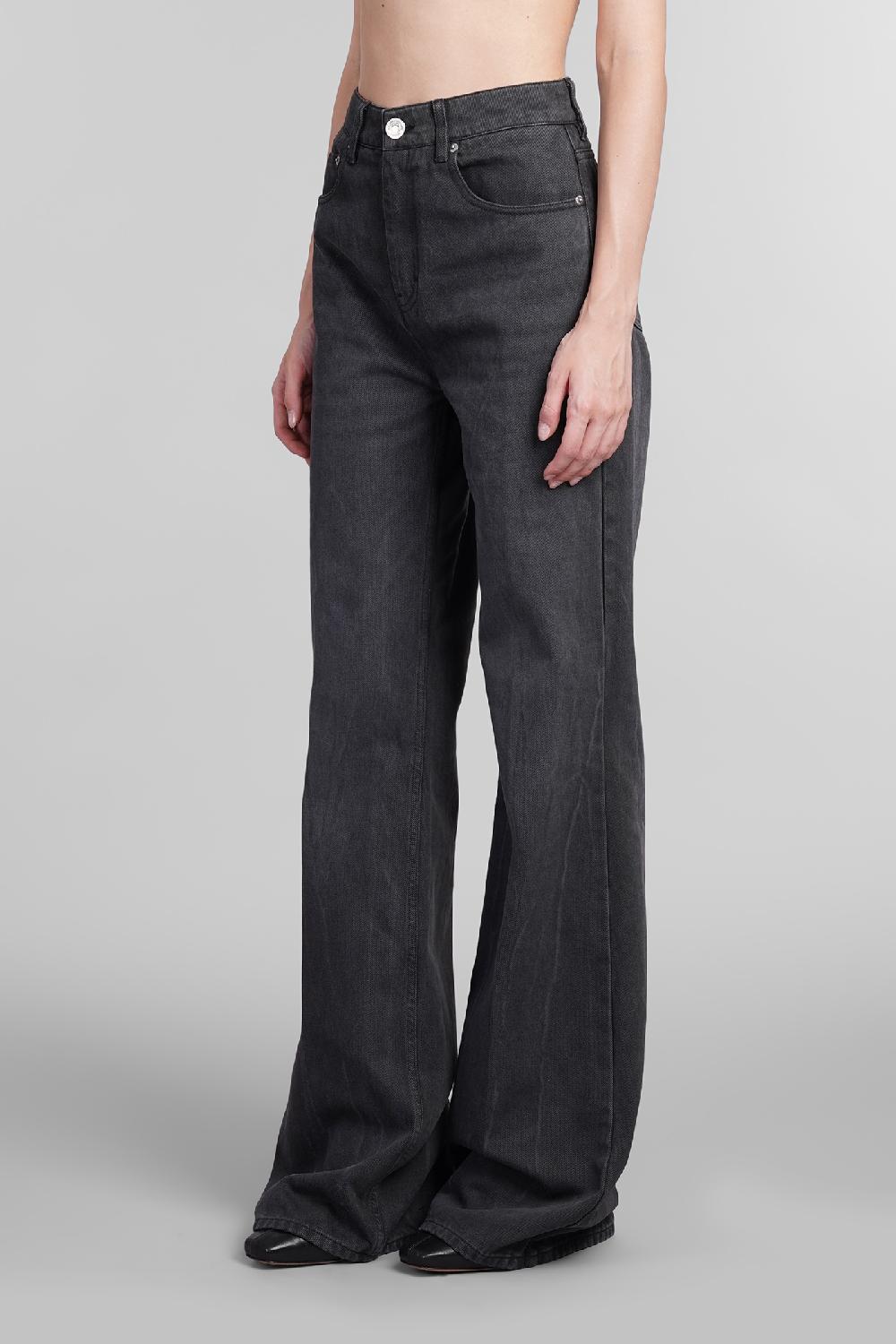 Deliberti Ami Paris Jeans In Cotone Nero Cod. 405009 - Deliberti The Luxury Shopping