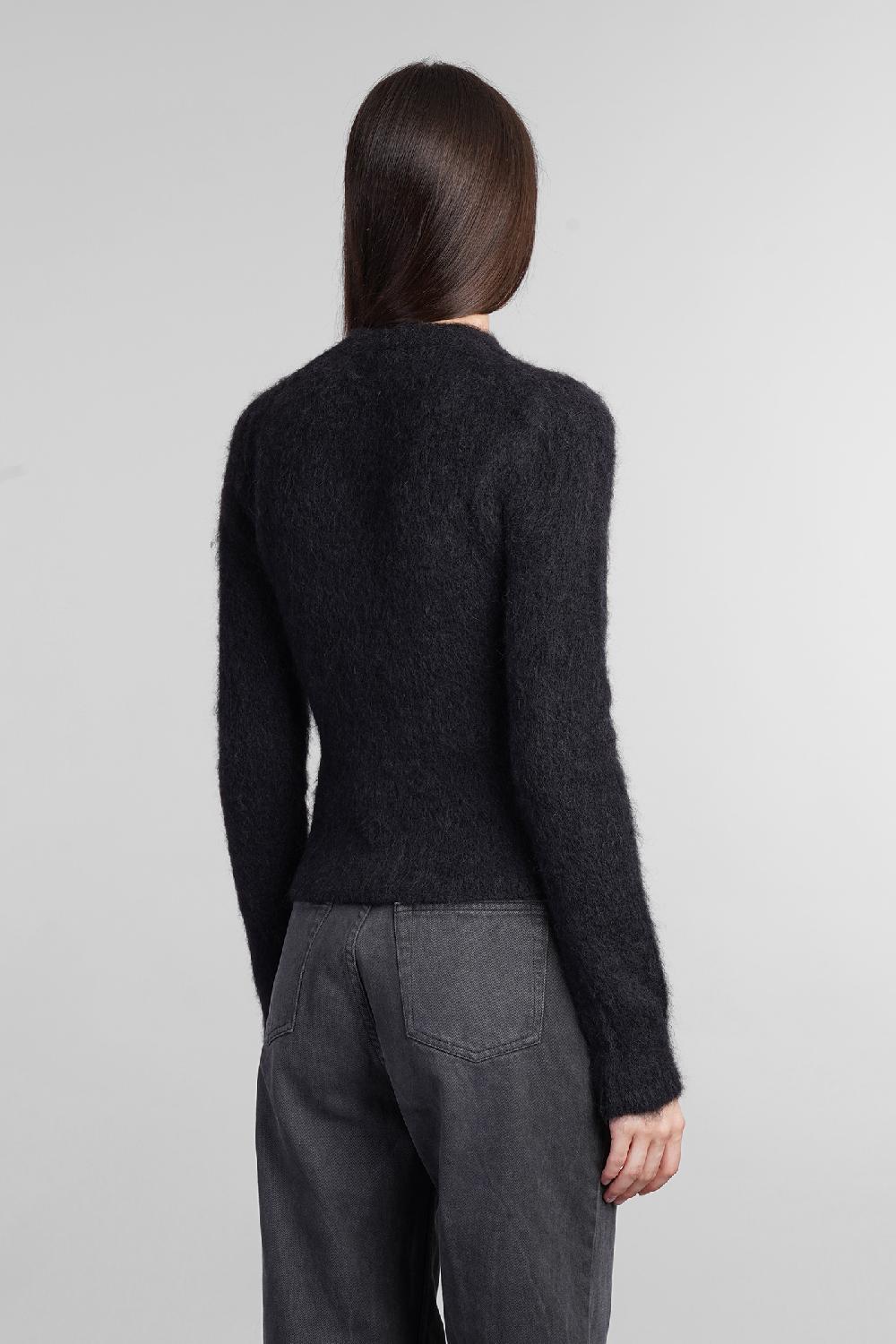 Deliberti Ami Paris Maglia In Lana Nera Cod. 406121 - Deliberti The Luxury Shopping