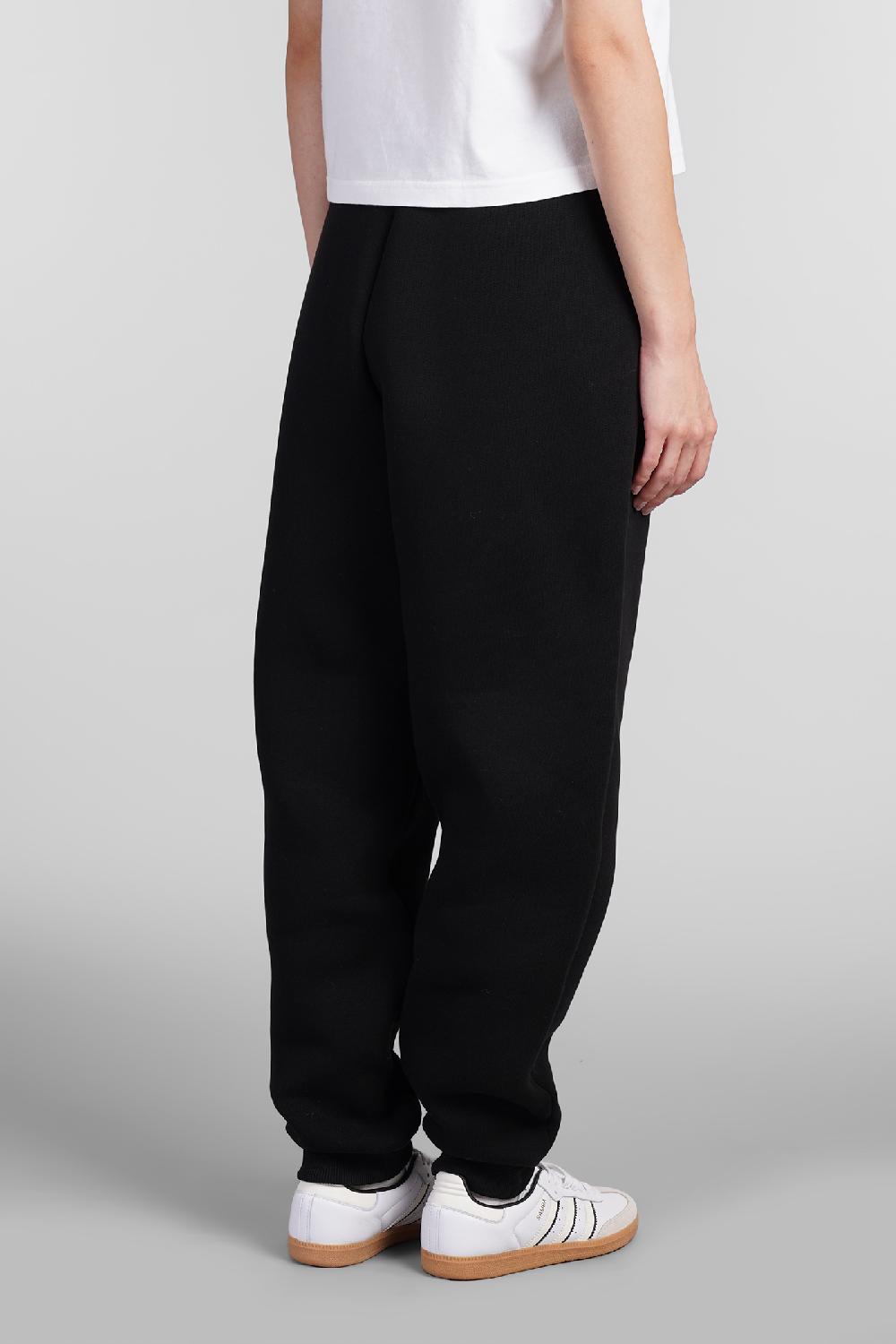Deliberti Ami Paris Pantalone In Cotone Nero Cod. 405010 - Deliberti The Luxury Shopping