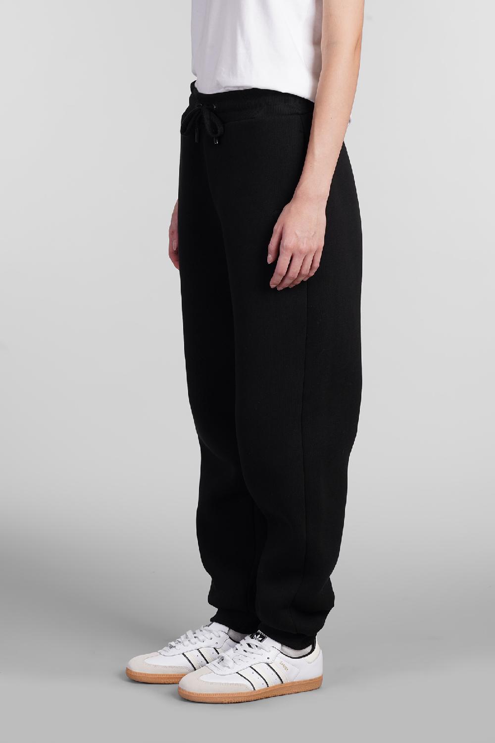 Deliberti Ami Paris Pantalone In Cotone Nero Cod. 405010 - Deliberti The Luxury Shopping