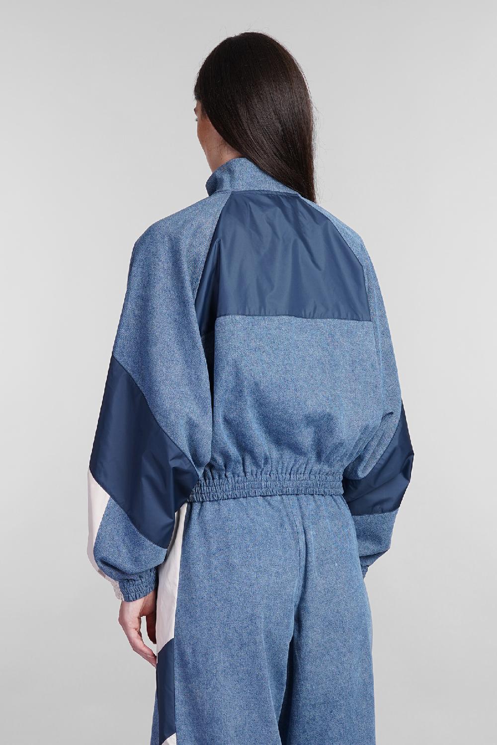 Deliberti Amiri Giacca Casual In Nylon Blu Cod. 405354 - Deliberti The Luxury Shopping