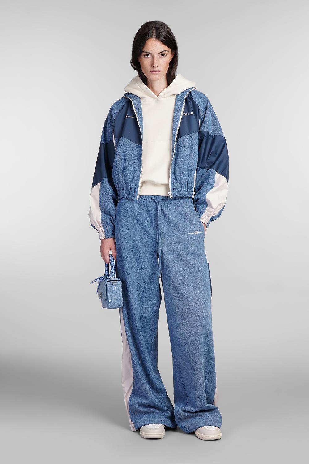 Deliberti Amiri Pantalone In Nylon Blu Cod. 405356 - Deliberti The Luxury Shopping