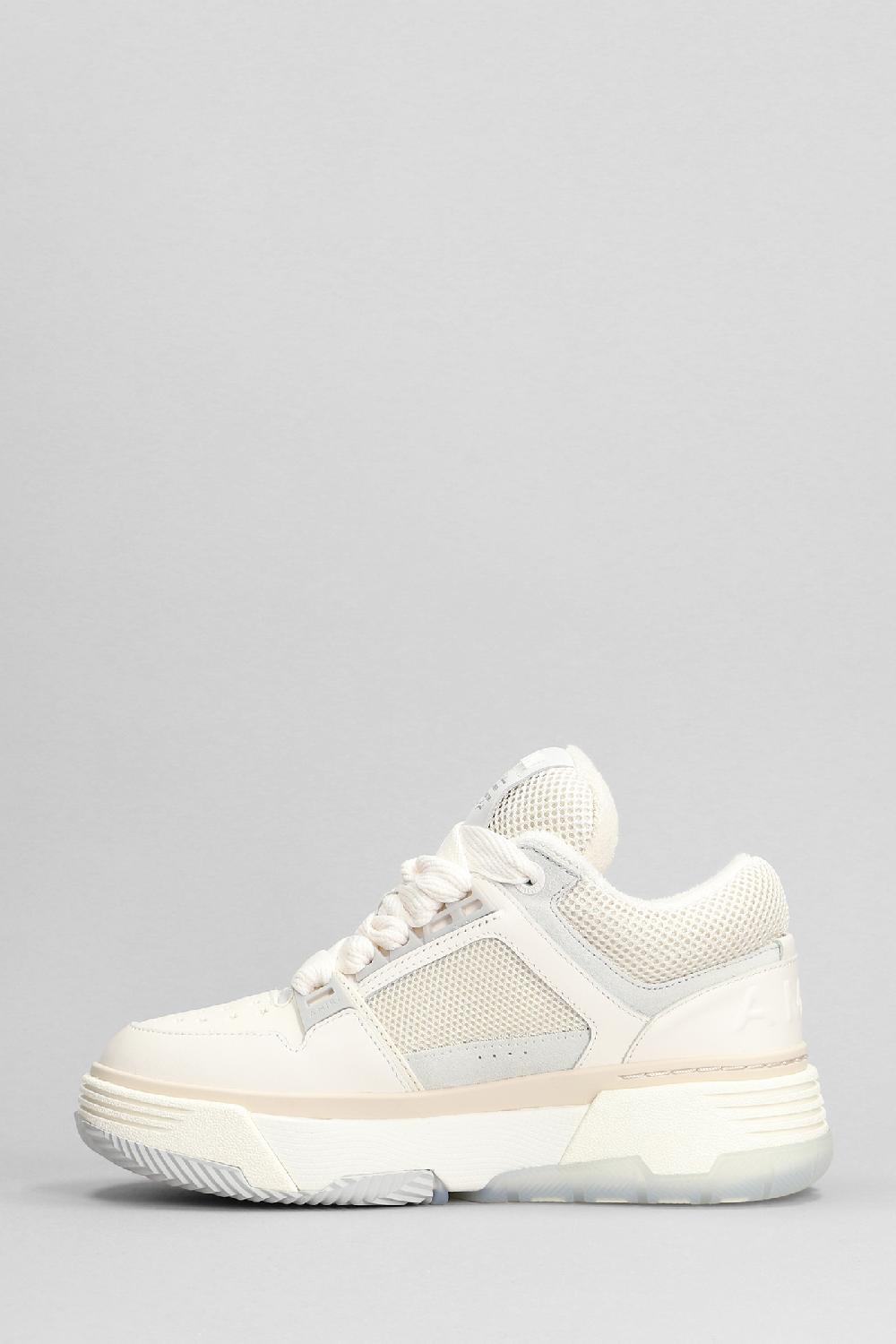 Deliberti Amiri Sneakers Ma-1 In Pelle Beige Cod. 394777 - Deliberti The Luxury Shopping