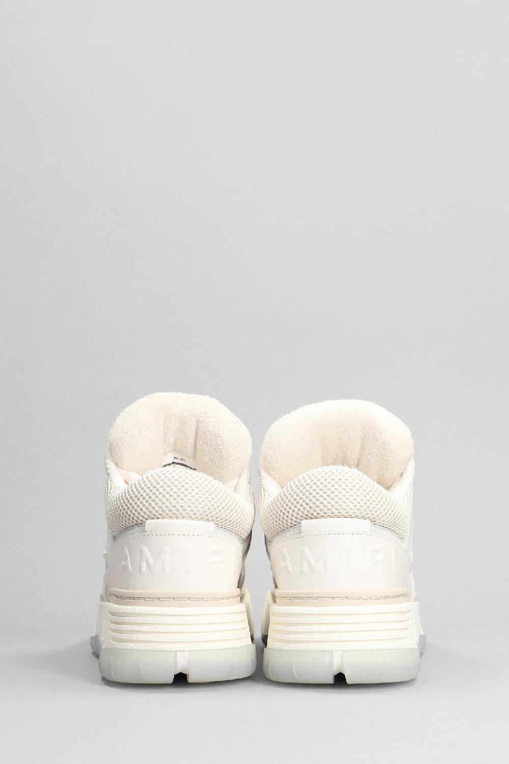 Deliberti Amiri Sneakers Ma-1 In Pelle Beige Cod. 394777 - Deliberti The Luxury Shopping