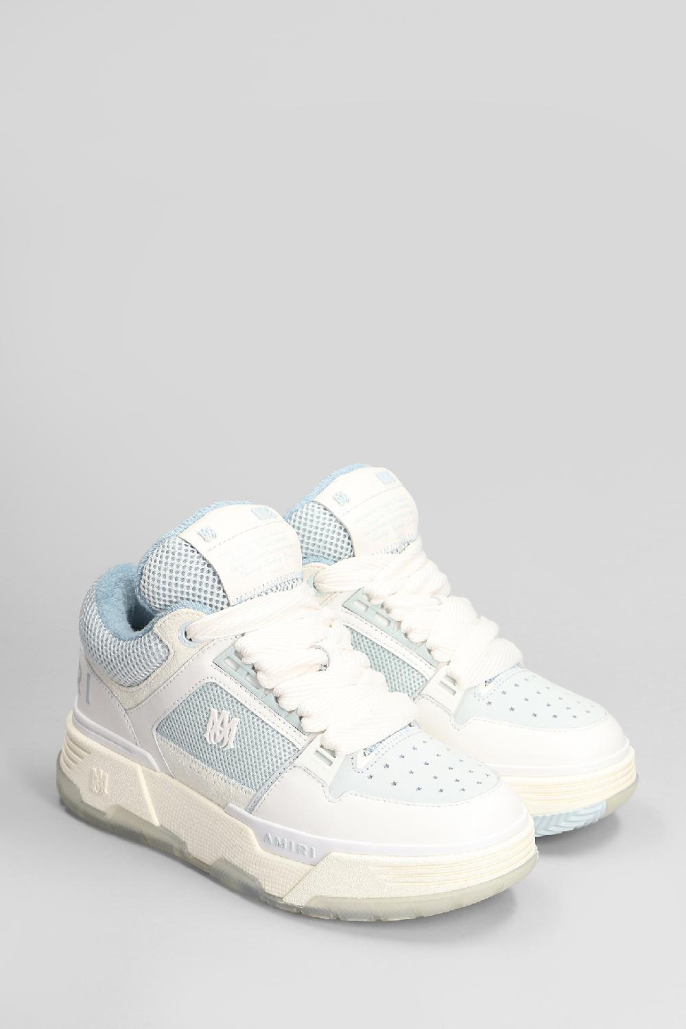 Deliberti Amiri Sneakers Ma 1 In Pelle E Tessuto Bianco Cod. 409878 - Deliberti The Luxury Shopping