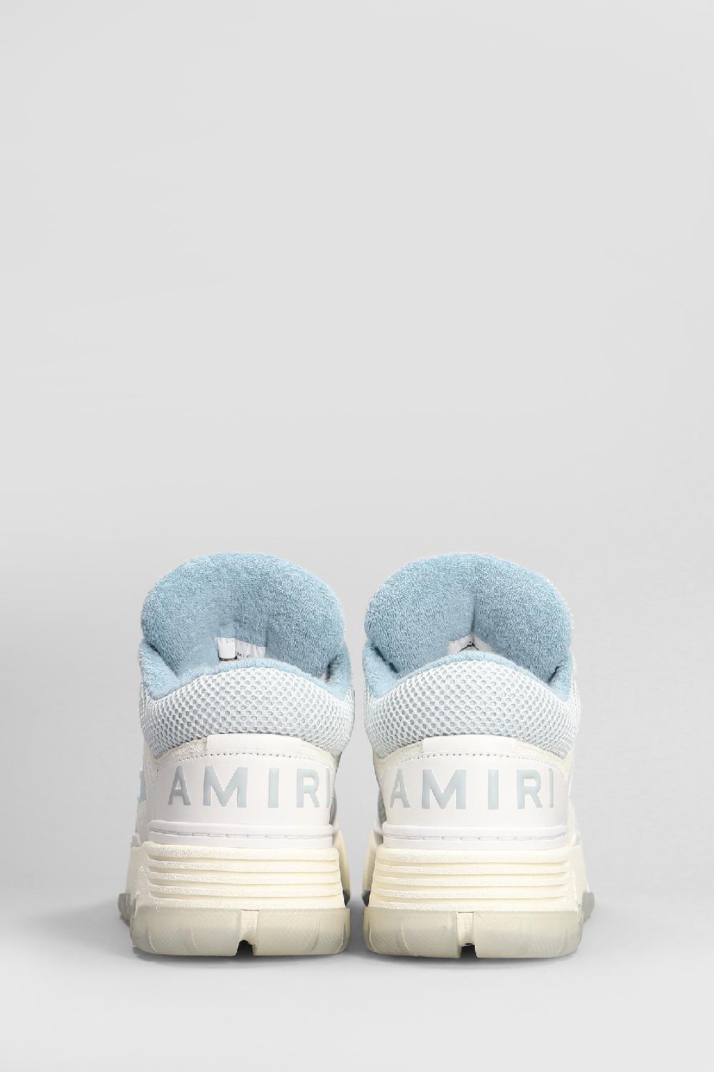 Deliberti Amiri Sneakers Ma 1 In Pelle E Tessuto Bianco Cod. 409878 - Deliberti The Luxury Shopping