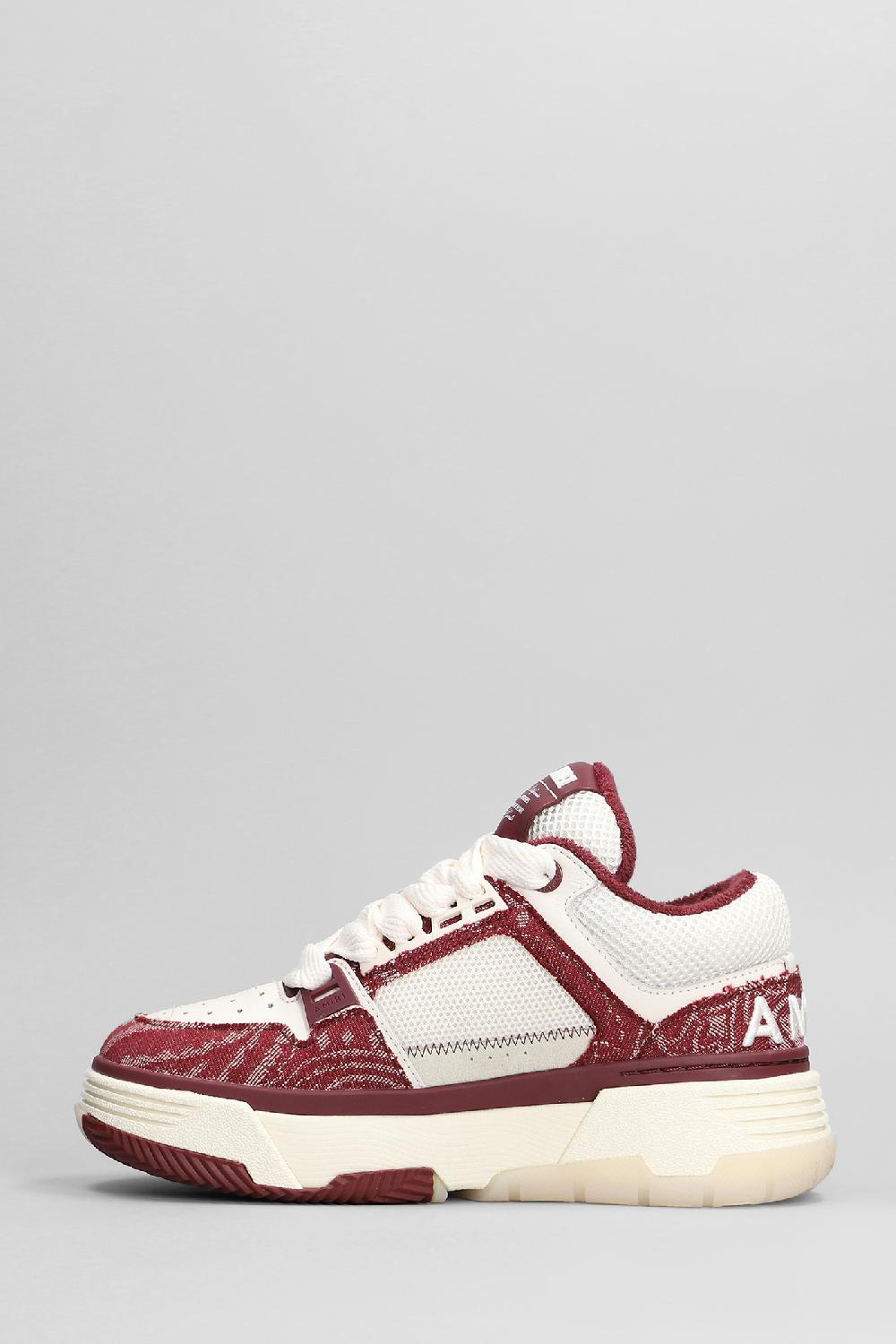Deliberti Amiri Sneakers Ma 1 In Pelle E Tessuto Bianco Cod. 409879 - Deliberti The Luxury Shopping