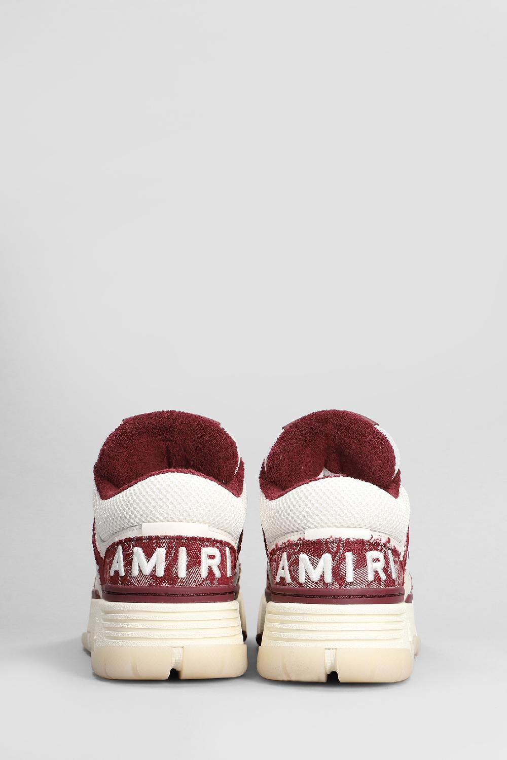 Deliberti Amiri Sneakers Ma 1 In Pelle E Tessuto Bianco Cod. 409879 - Deliberti The Luxury Shopping