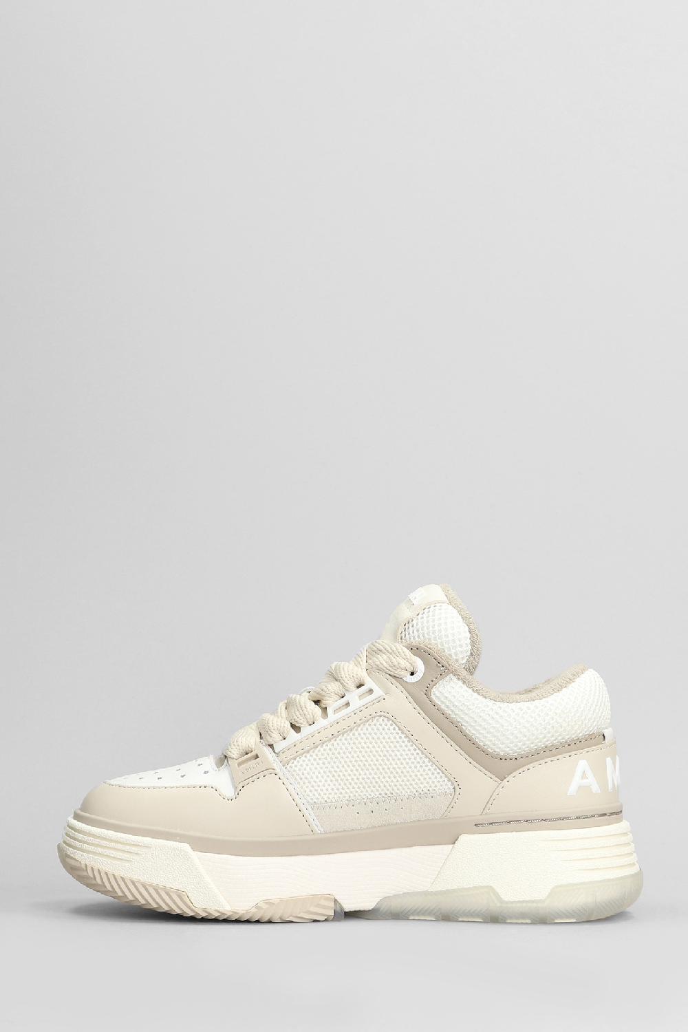 Deliberti Amiri Sneakers Ma1 In Pelle Beige Cod. 405361 - Deliberti The Luxury Shopping