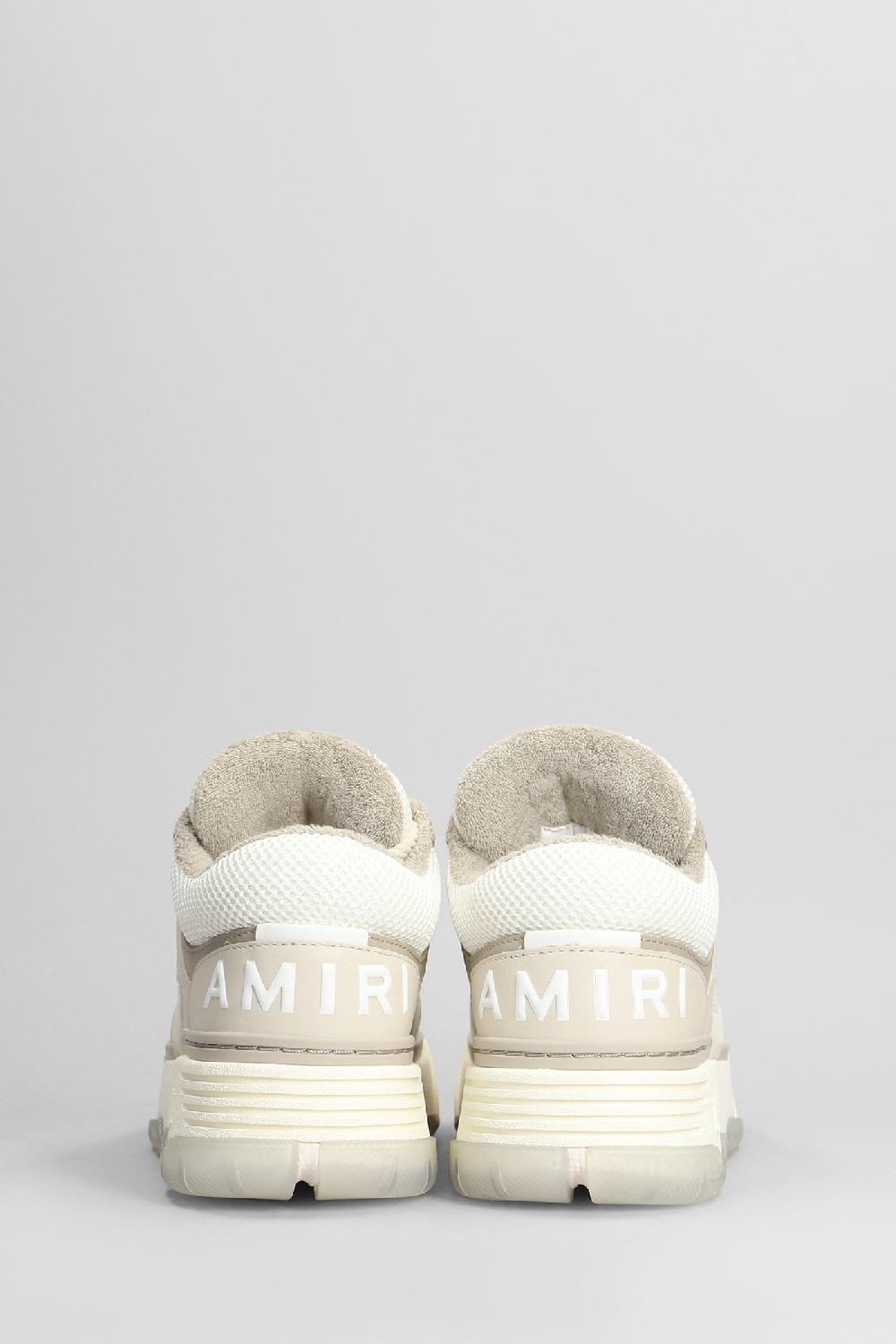 Deliberti Amiri Sneakers Ma1 In Pelle Beige Cod. 405361 - Deliberti The Luxury Shopping