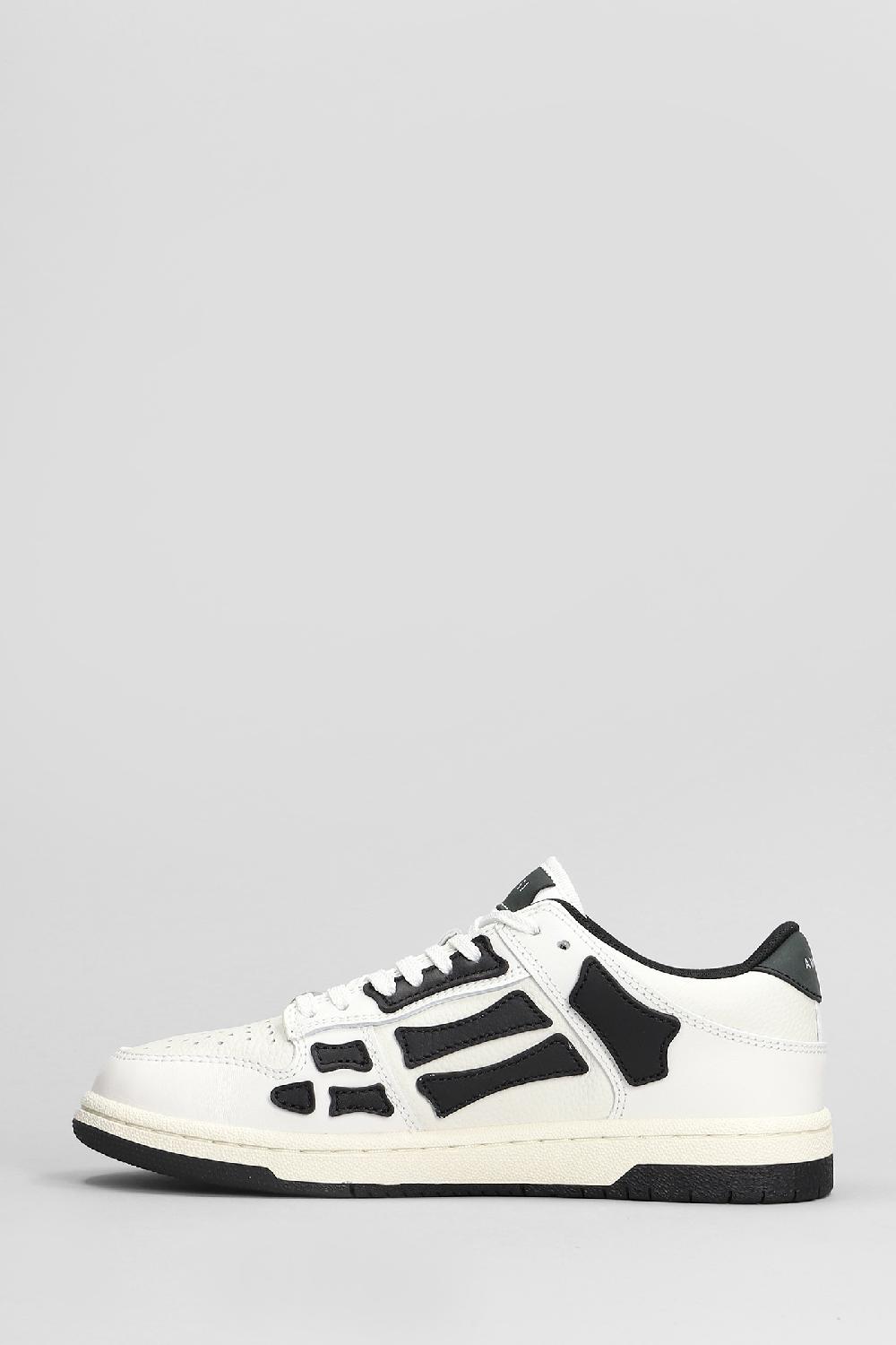 Deliberti Amiri Sneakers Skel Top Low In Pelle Bianca Cod. 409881 - Deliberti The Luxury Shopping