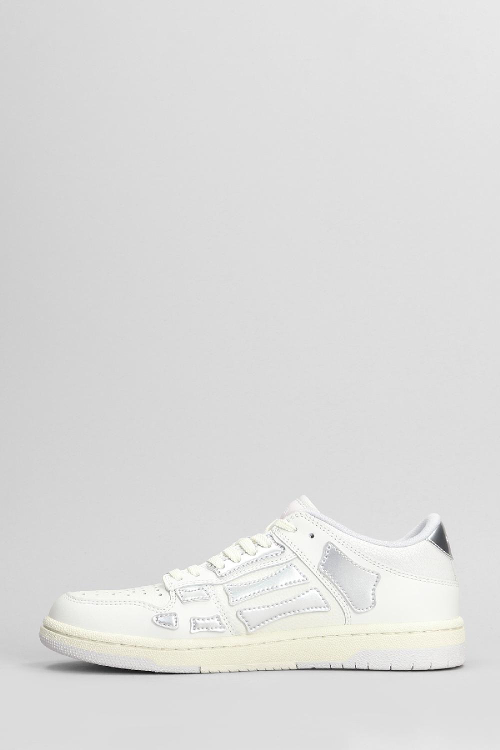 Deliberti Amiri Sneakers Skeltop Low In Pelle Bianca Cod. 405360 - Deliberti The Luxury Shopping