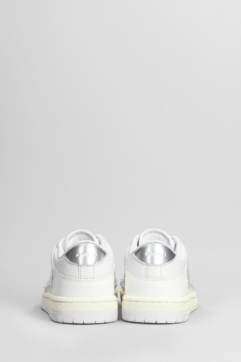 Deliberti Amiri Sneakers Skeltop Low In Pelle Bianca Cod. 405360 - Deliberti The Luxury Shopping