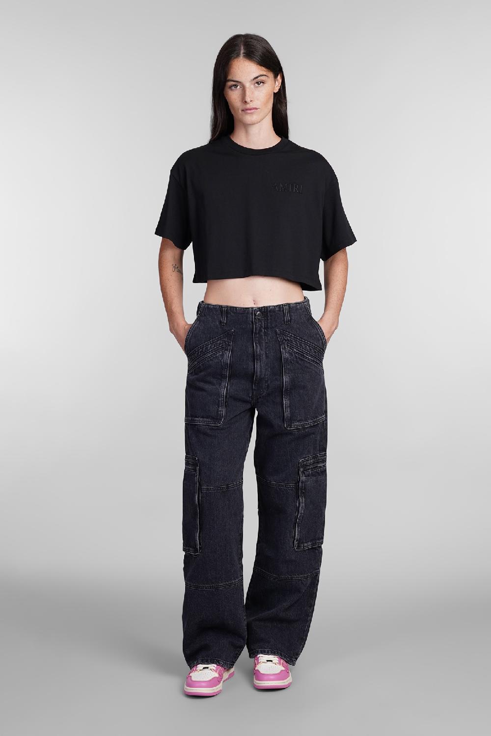 Deliberti Amiri T-shirt In Cotone Nero Cod. 401272 - Deliberti The Luxury Shopping