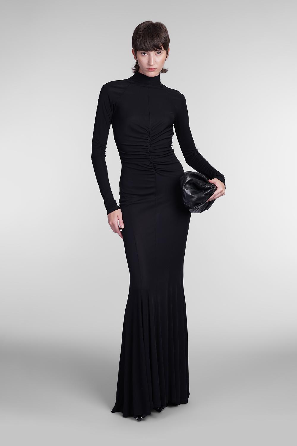 Deliberti Andreadamo Abito In Viscosa Nera Cod. 405558 - Deliberti The Luxury Shopping