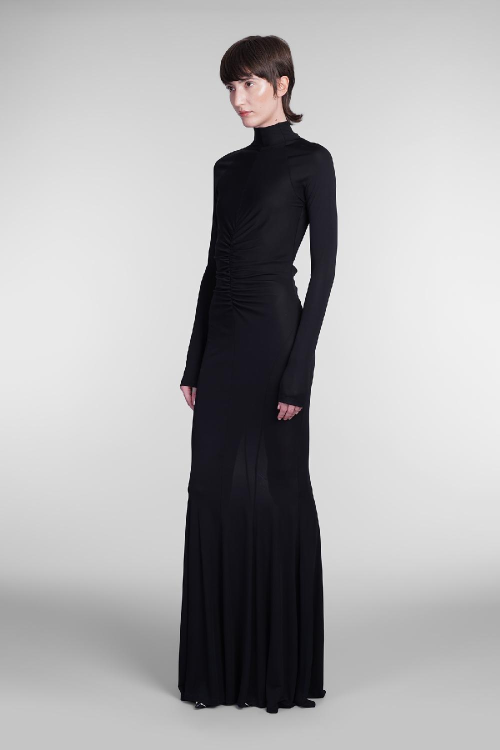 Deliberti Andreadamo Abito In Viscosa Nera Cod. 405558 - Deliberti The Luxury Shopping