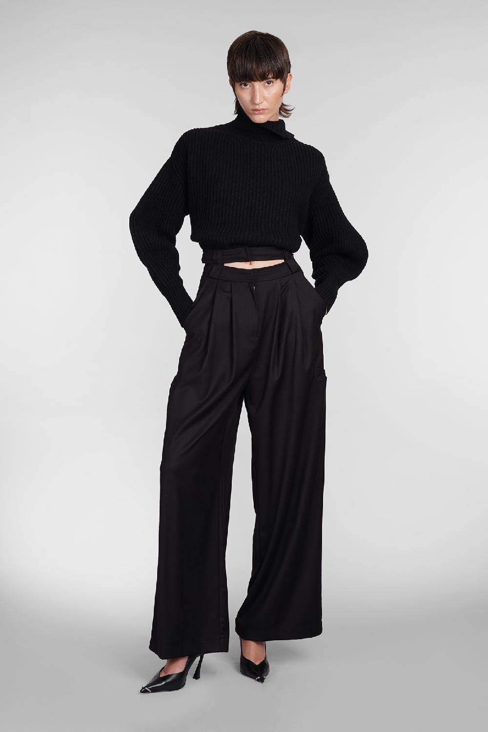 Deliberti Andreadamo Maglia In Lana Nera Cod. 406587 - Deliberti The Luxury Shopping