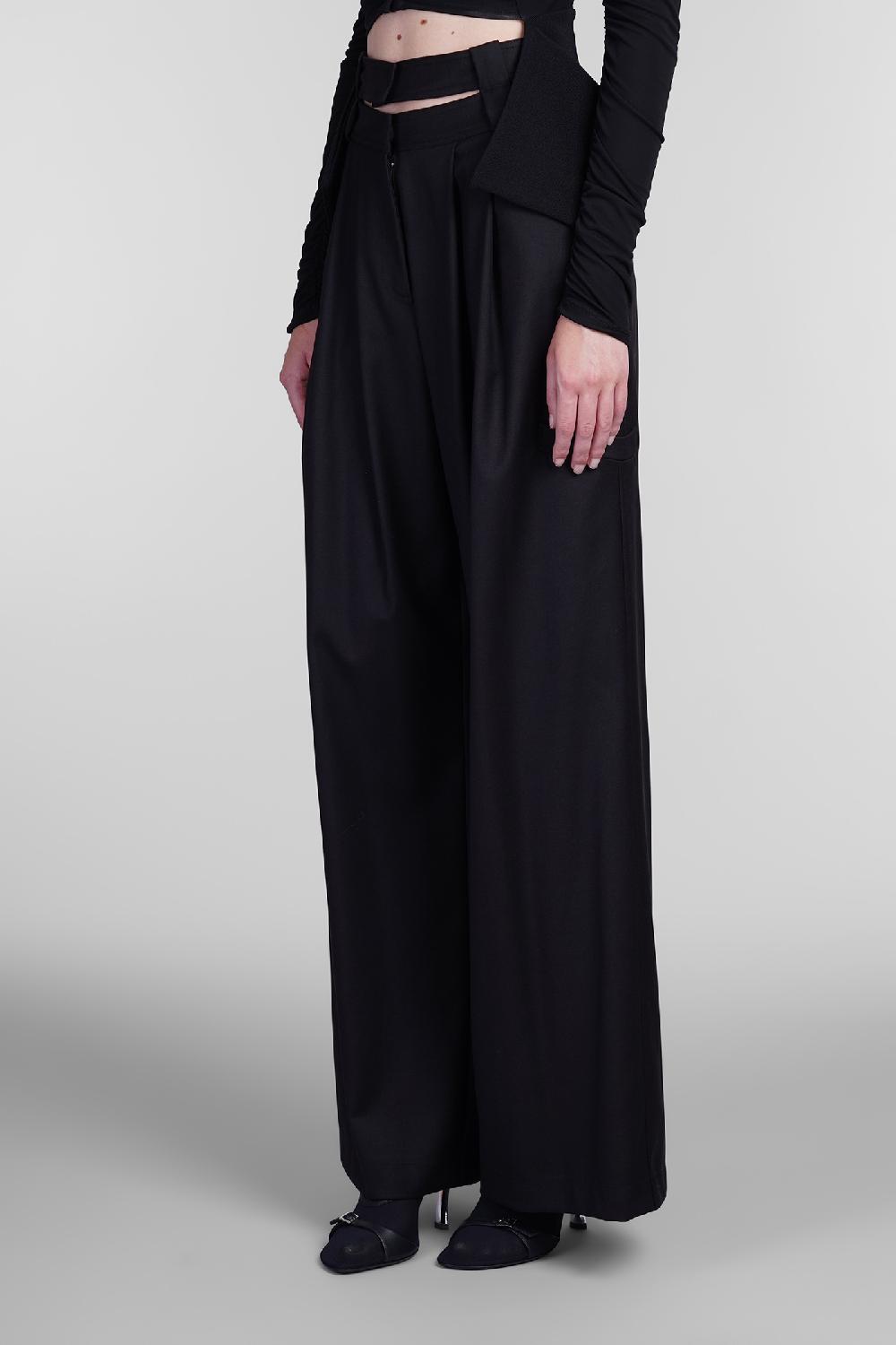 Deliberti Andreadamo Pantalone In Poliestere Nero Cod. 405561 - Deliberti The Luxury Shopping