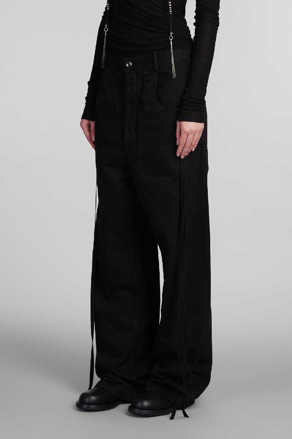 Deliberti Ann Demeulemeester Jeans Polly In Cotone Nero Cod. 406851 - Deliberti The Luxury Shopping