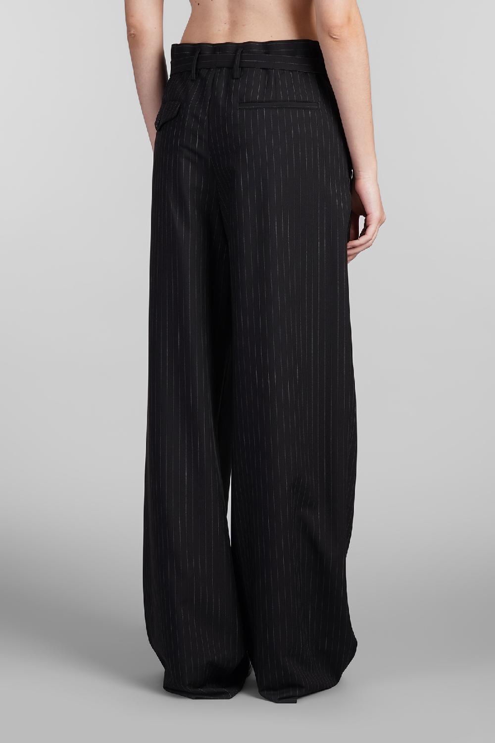 Deliberti Ann Demeulemeester Pantalone Linna In Lana Nera Cod. 409434 - Deliberti The Luxury Shopping