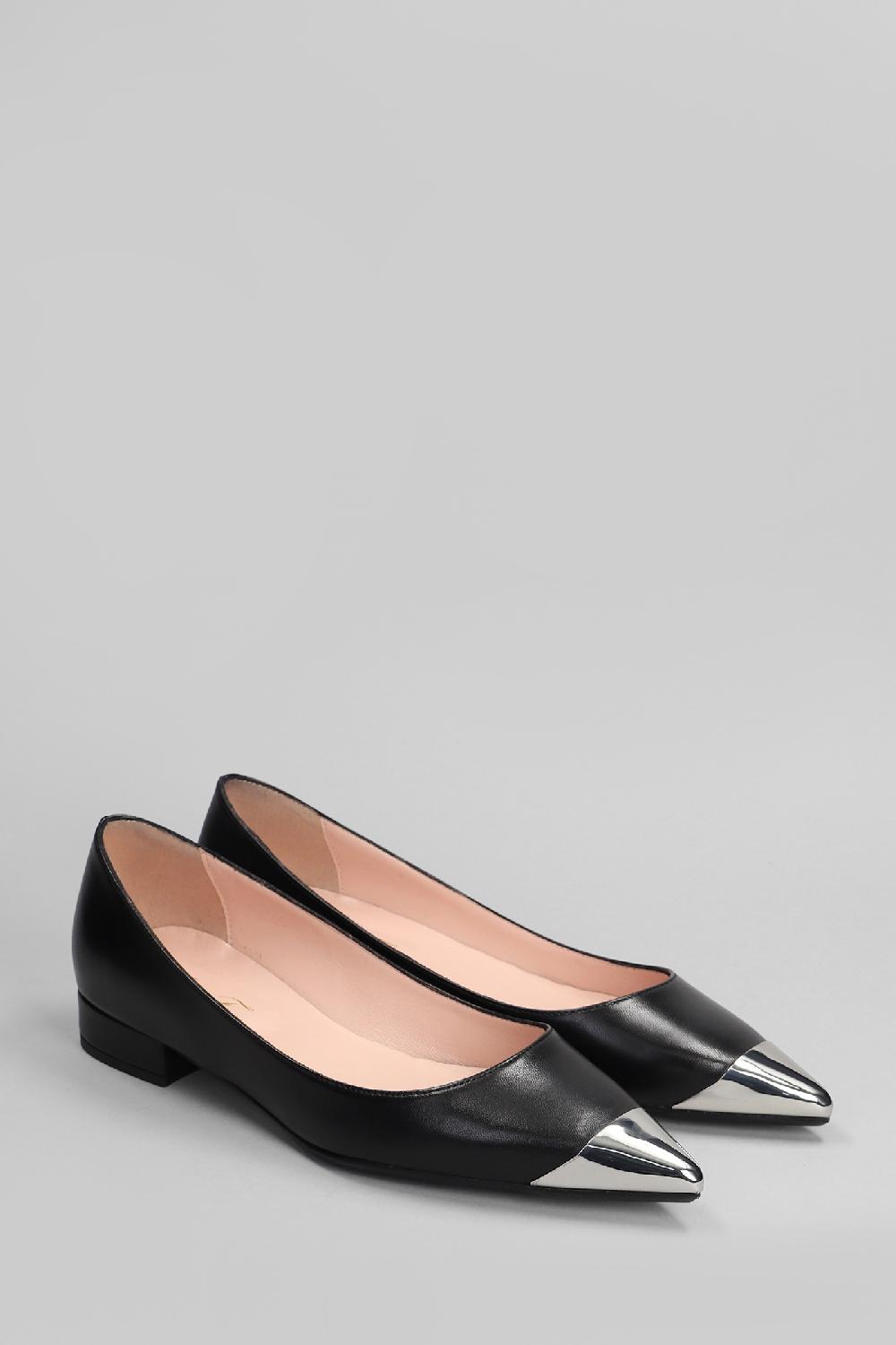 Deliberti Anna F. Ballerine In Pelle Nera Cod. 405951 - Deliberti The Luxury Shopping