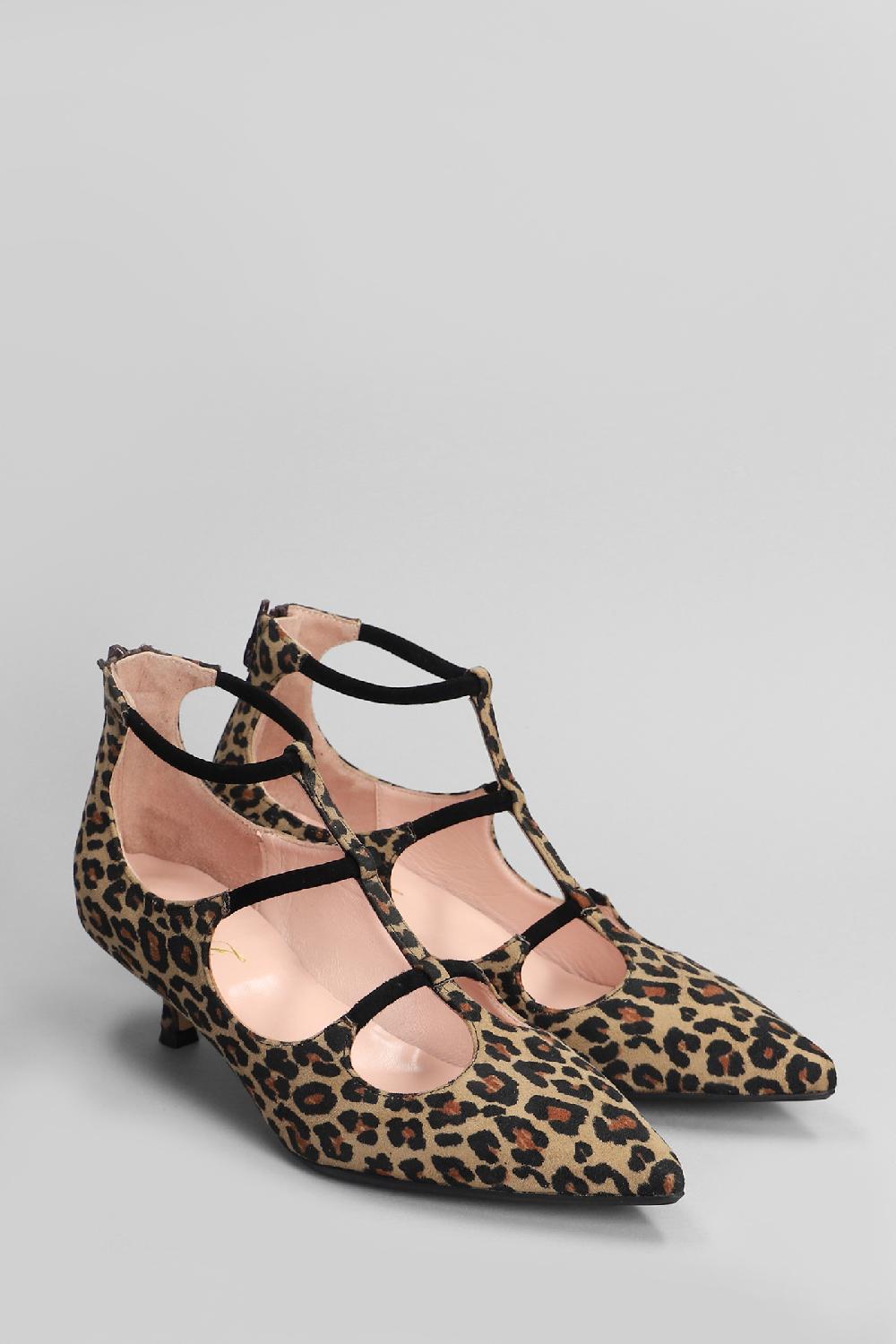 Deliberti Anna F. Decollete In Camoscio Animalier Cod. 405564 - Deliberti The Luxury Shopping