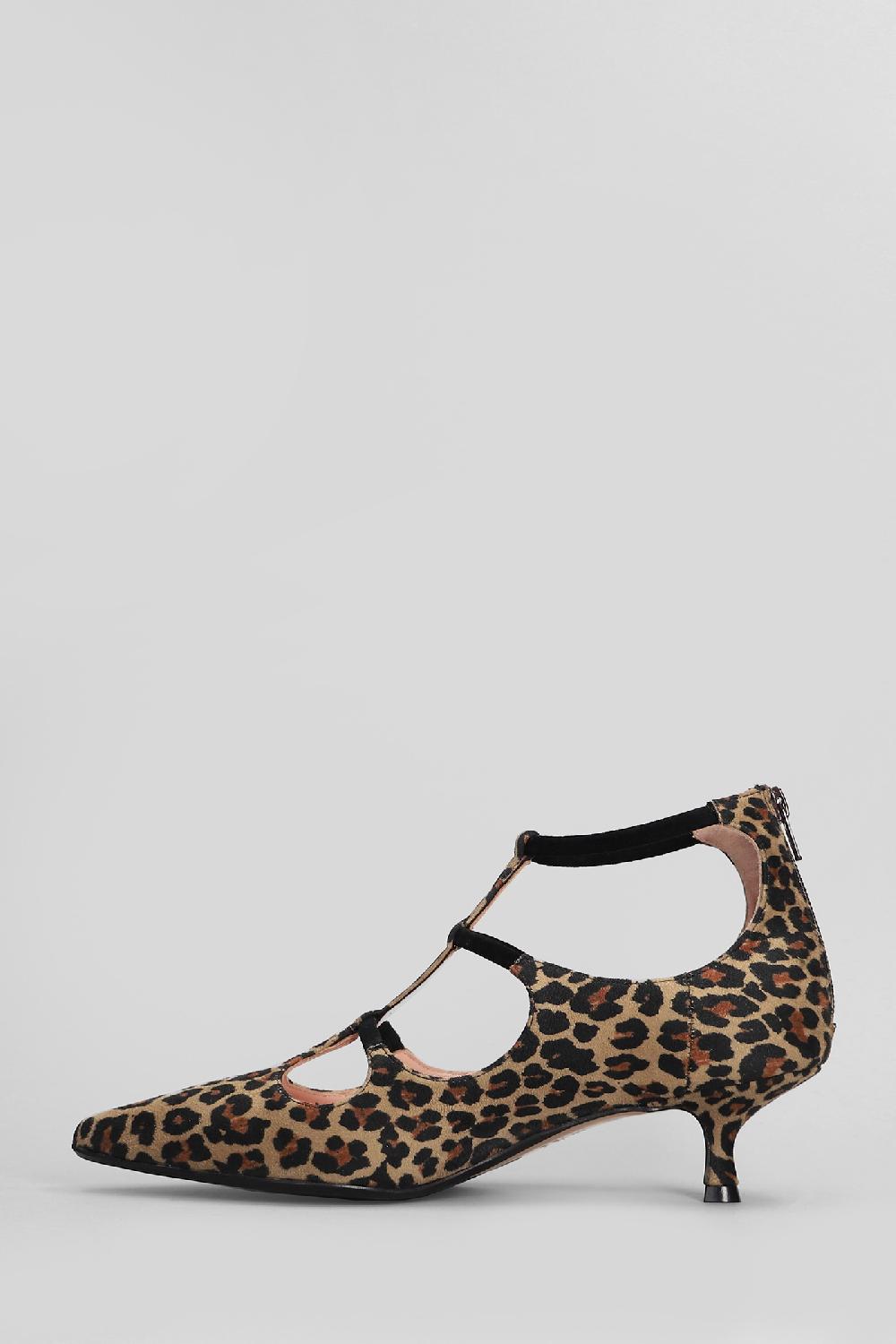 Deliberti Anna F. Decollete In Camoscio Animalier Cod. 405564 - Deliberti The Luxury Shopping