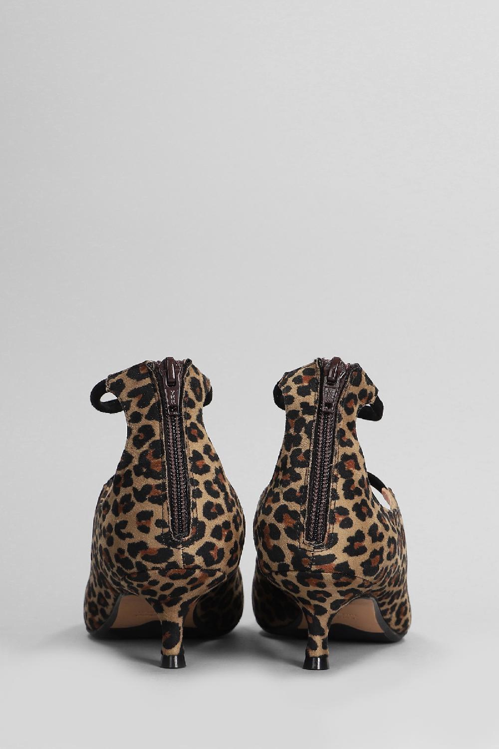 Deliberti Anna F. Decollete In Camoscio Animalier Cod. 405564 - Deliberti The Luxury Shopping