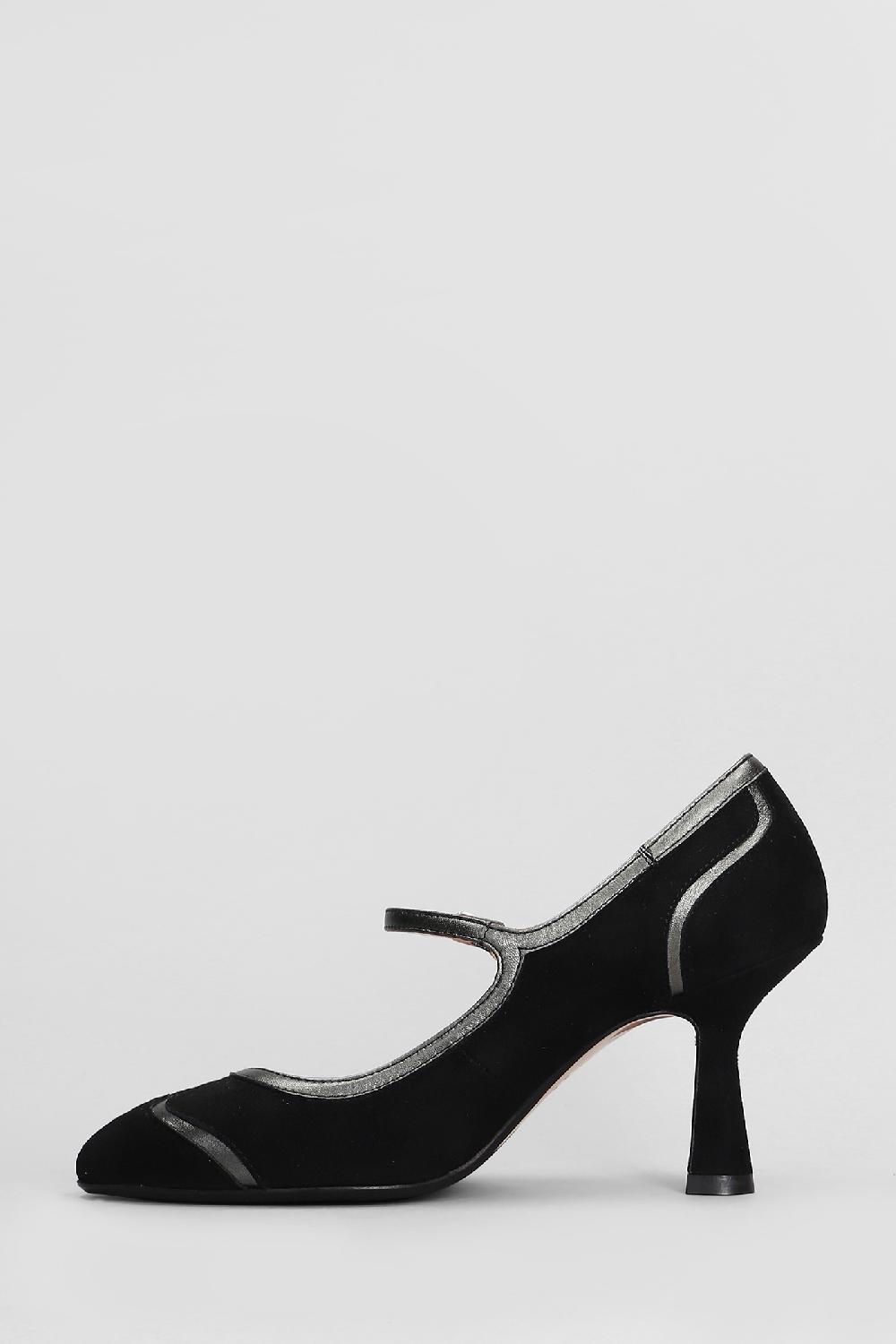 Deliberti Anna F. Decollete In Camoscio Nero Cod. 407639 - Deliberti The Luxury Shopping