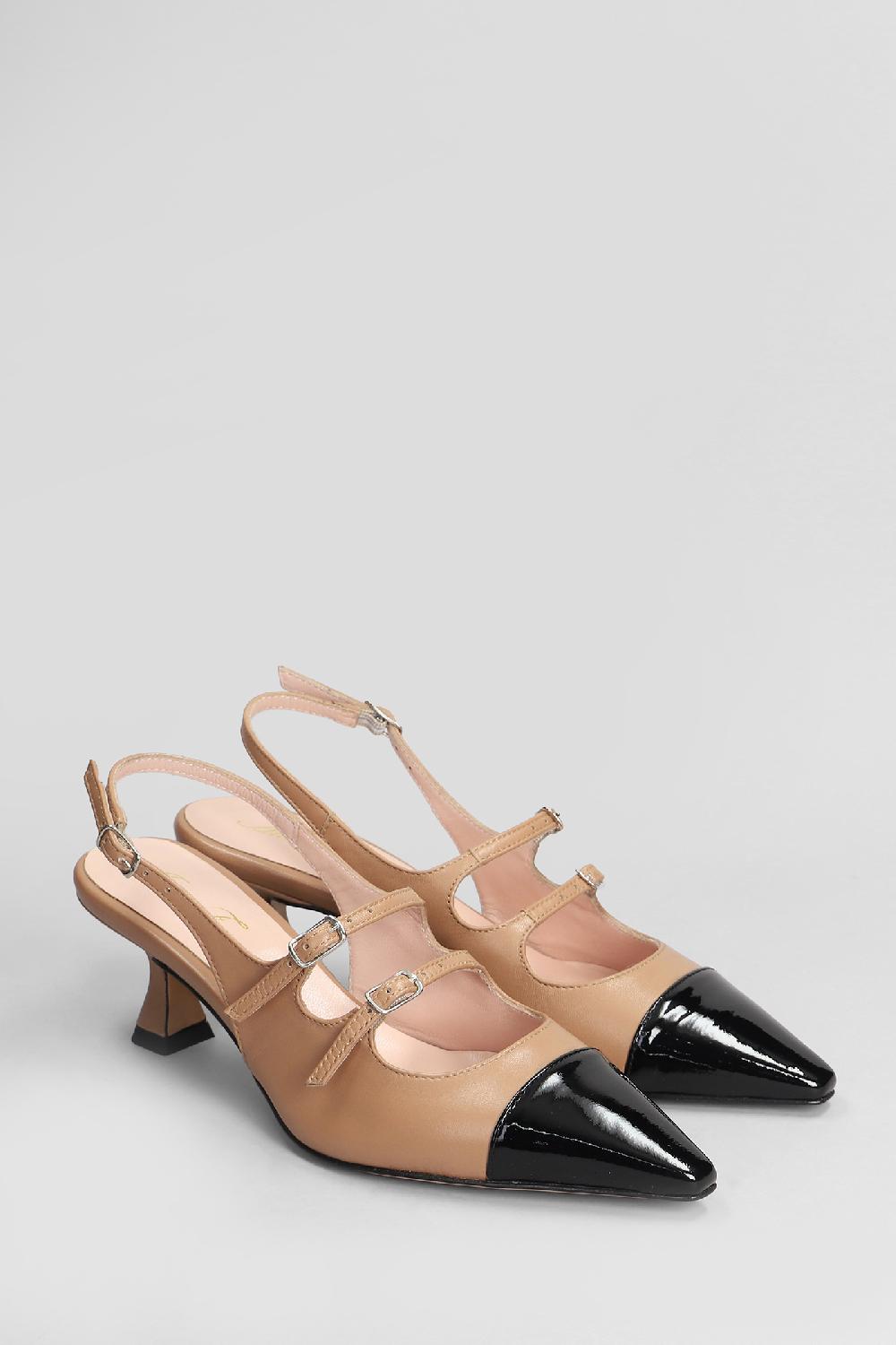 Deliberti Anna F. Decollete In Pelle Cammello Cod. 407638 - Deliberti The Luxury Shopping