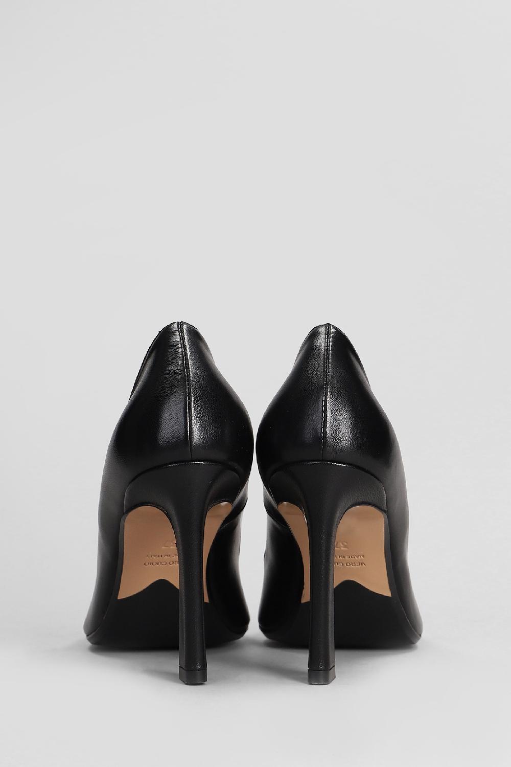 Deliberti Anna F. Decollete In Pelle Nera Cod. 407439 - Deliberti The Luxury Shopping